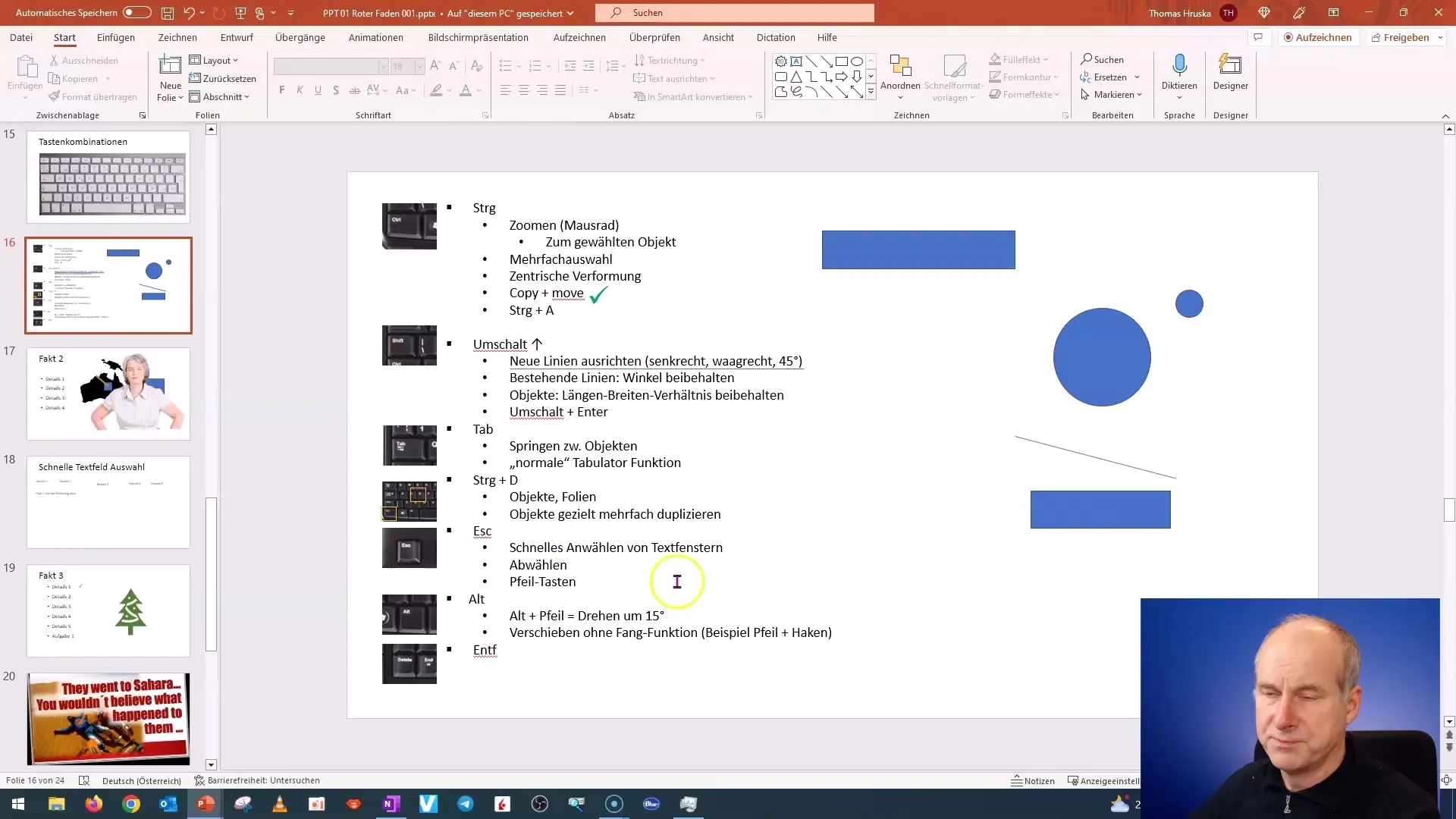 Efficiente progettazione di PowerPoint: i migliori tasti di scelta rapida