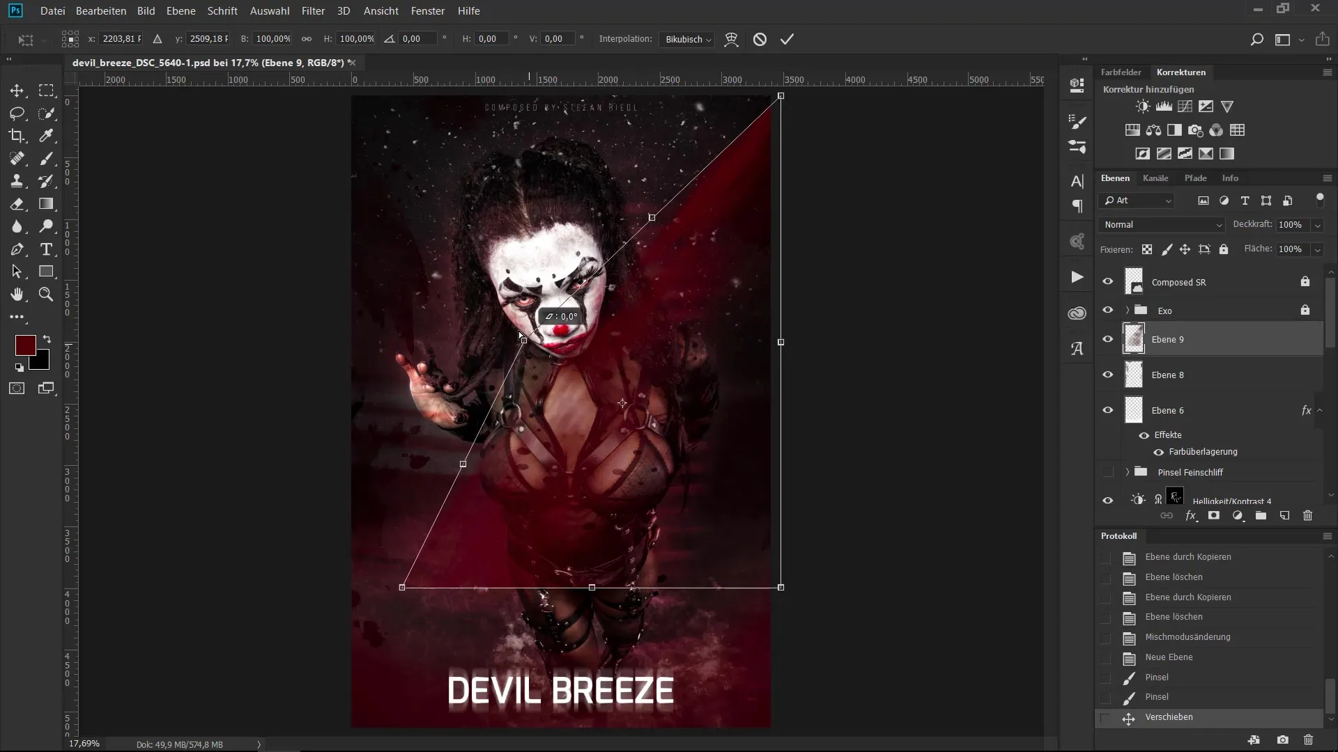 Técnicas de pincel para un acabado creativo en la imagen Técnicas de pincel para un acabado de imagen creativo