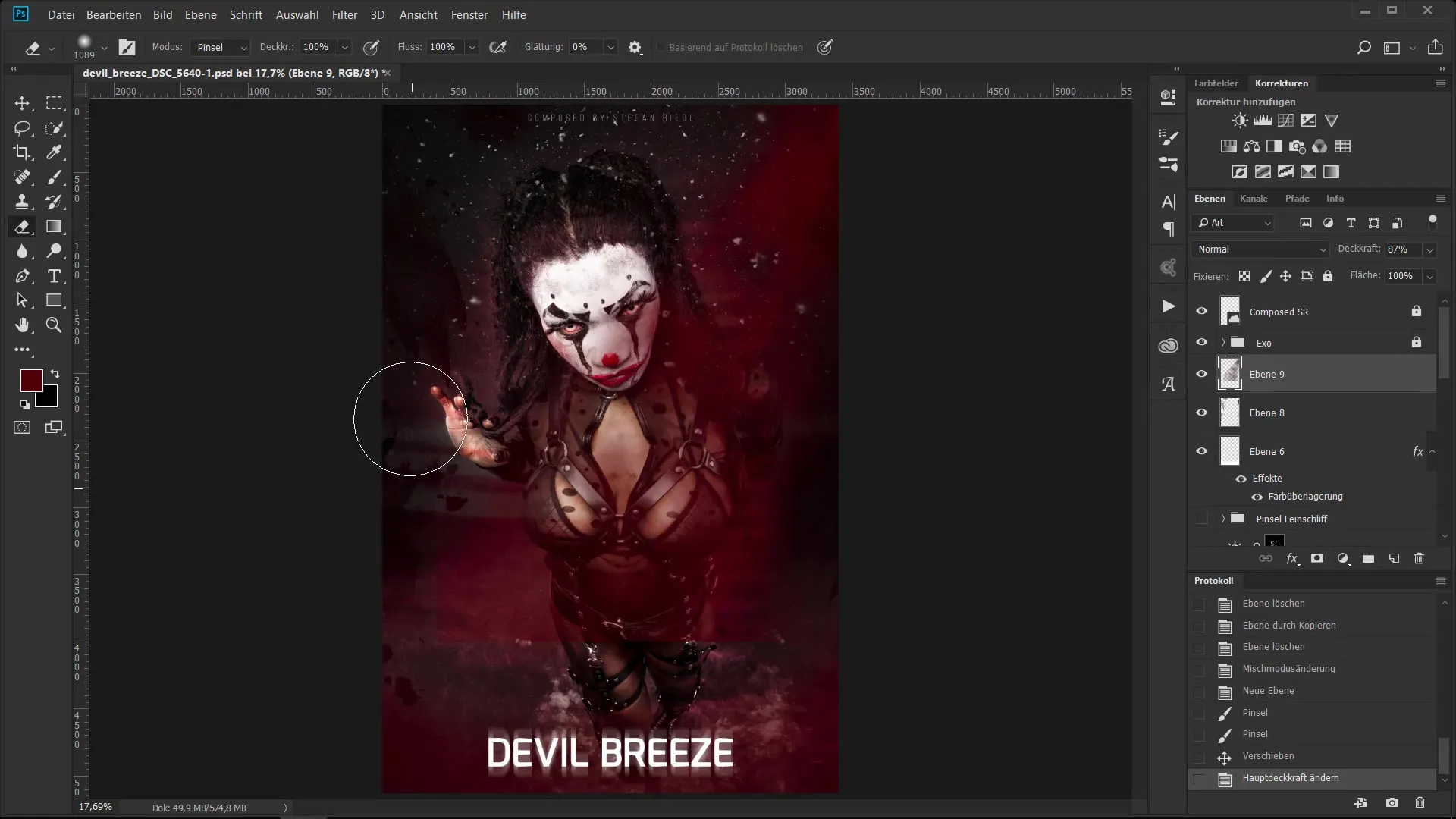 Técnicas de pincel para un acabado de imagen creativo Técnicas de pincel para un acabado de imagen creativo