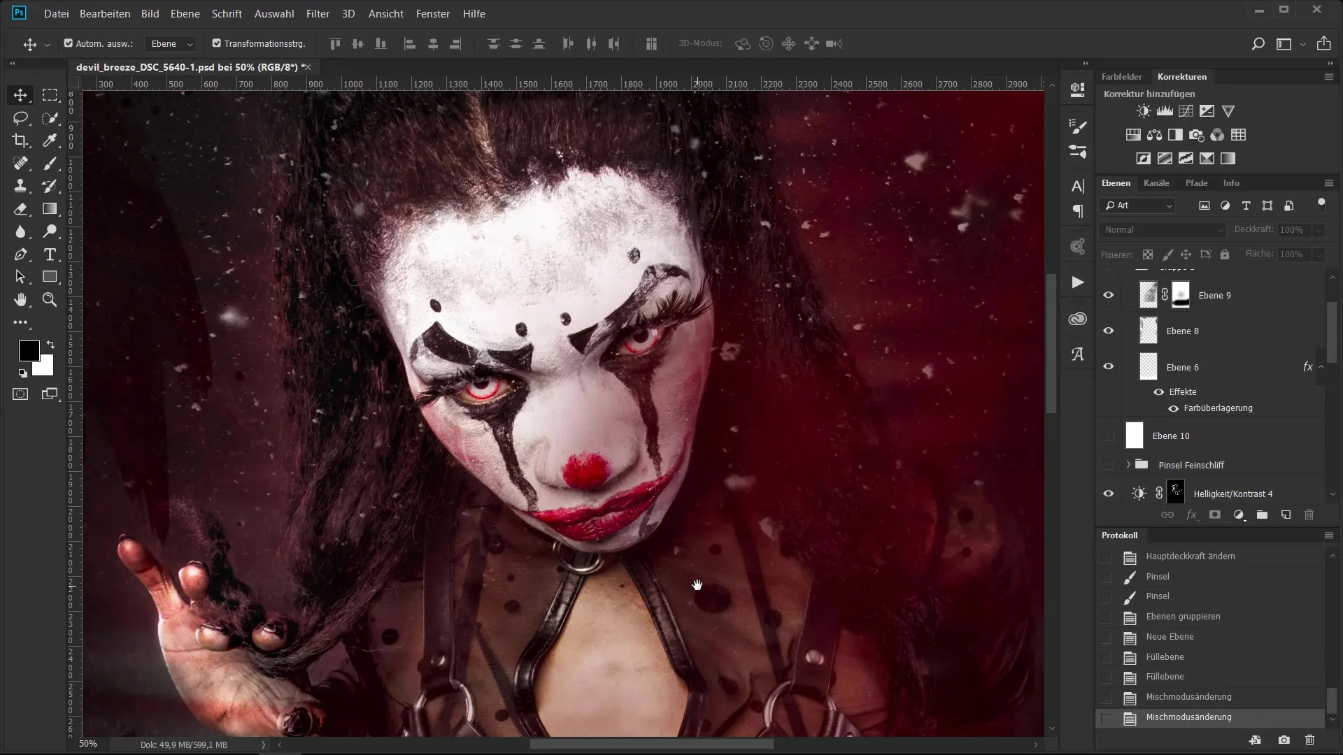 Técnicas de pincel para un acabado de imagen creativo Técnicas de pincel para un acabado de imagen creativo