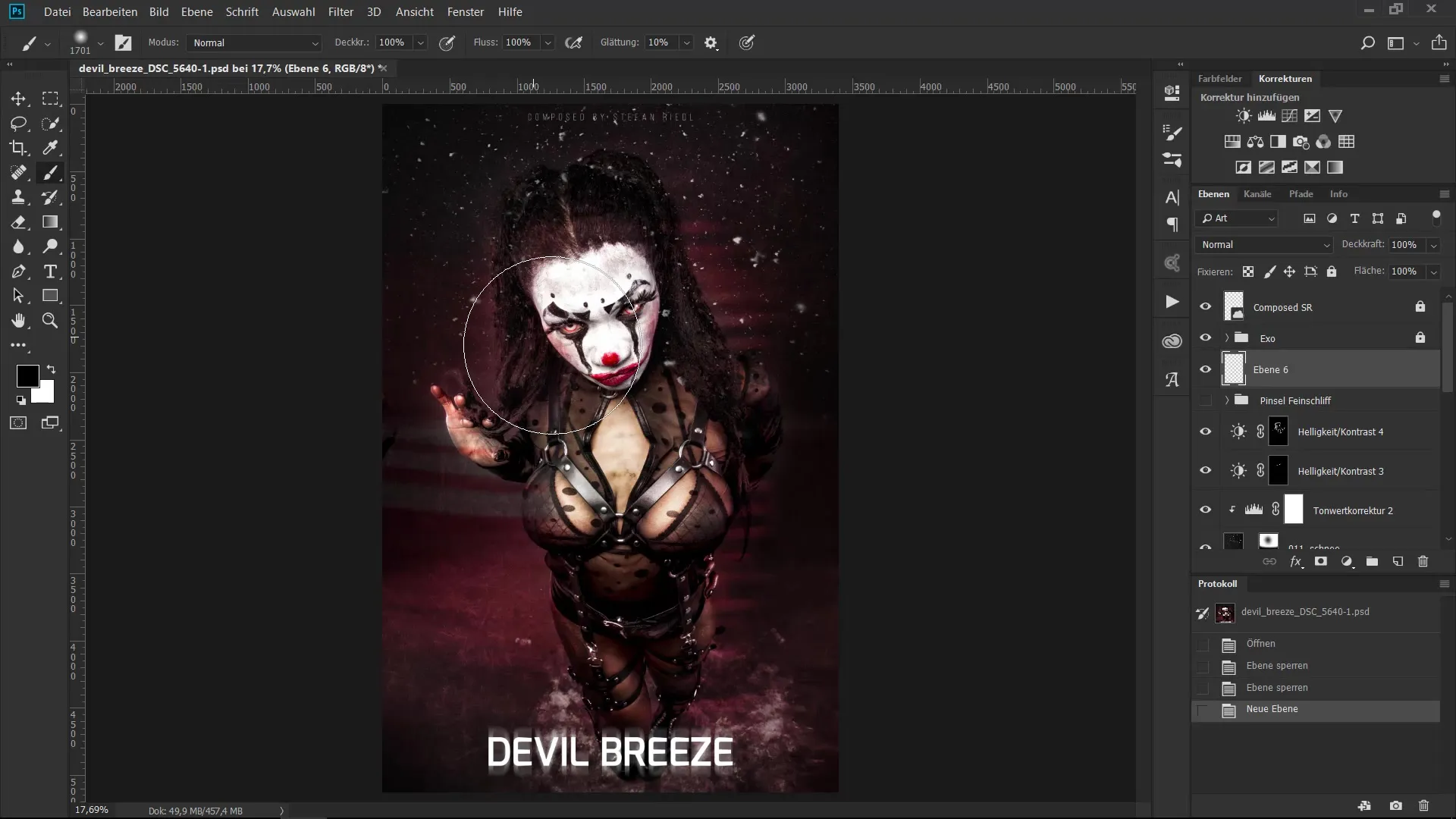 Técnicas de pincel para un acabado de imagen creativo Técnicas de pincel para un acabado de imagen creativo