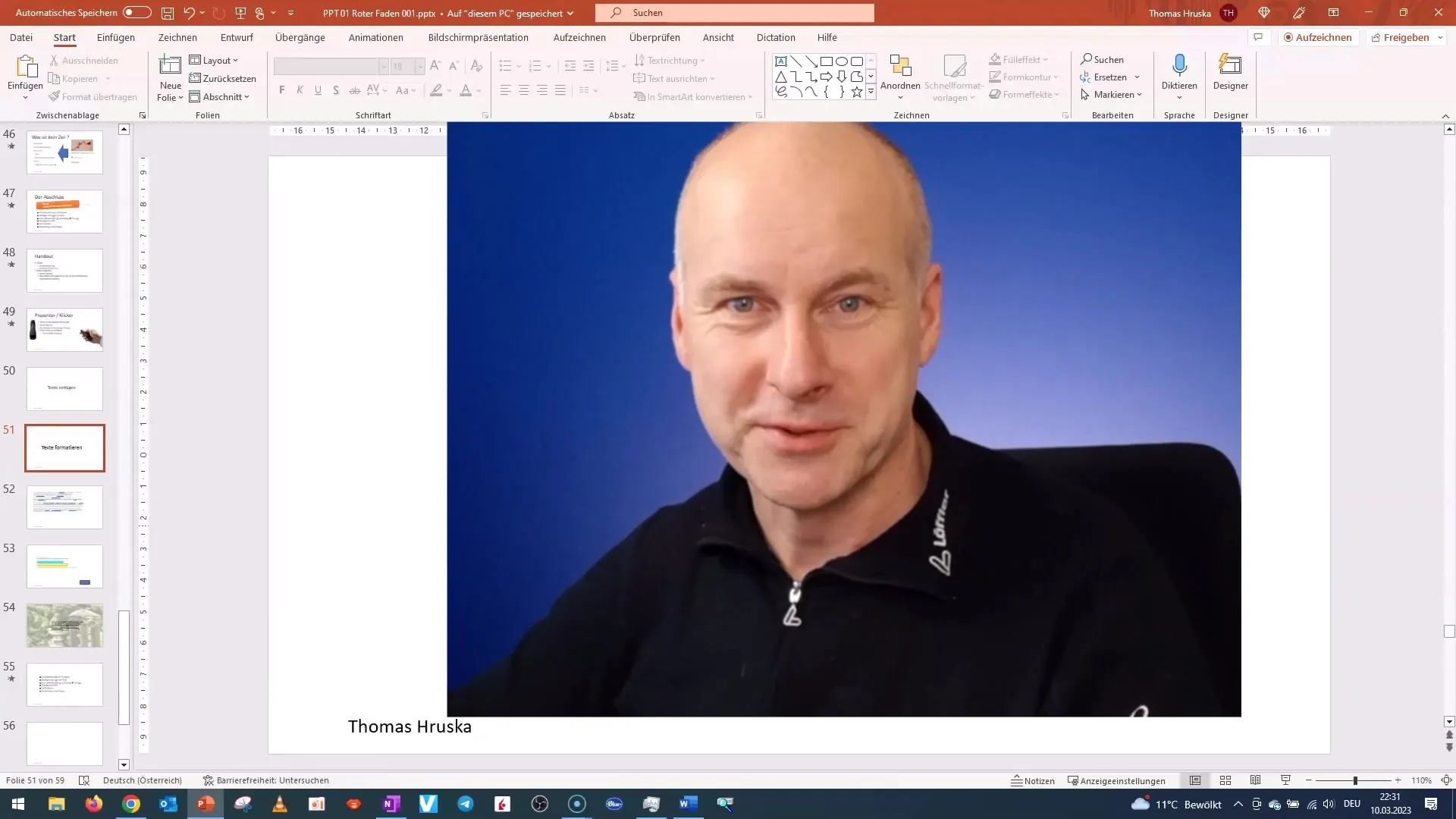 Formatarea eficientă a textului în PowerPoint - Așa faci corect
