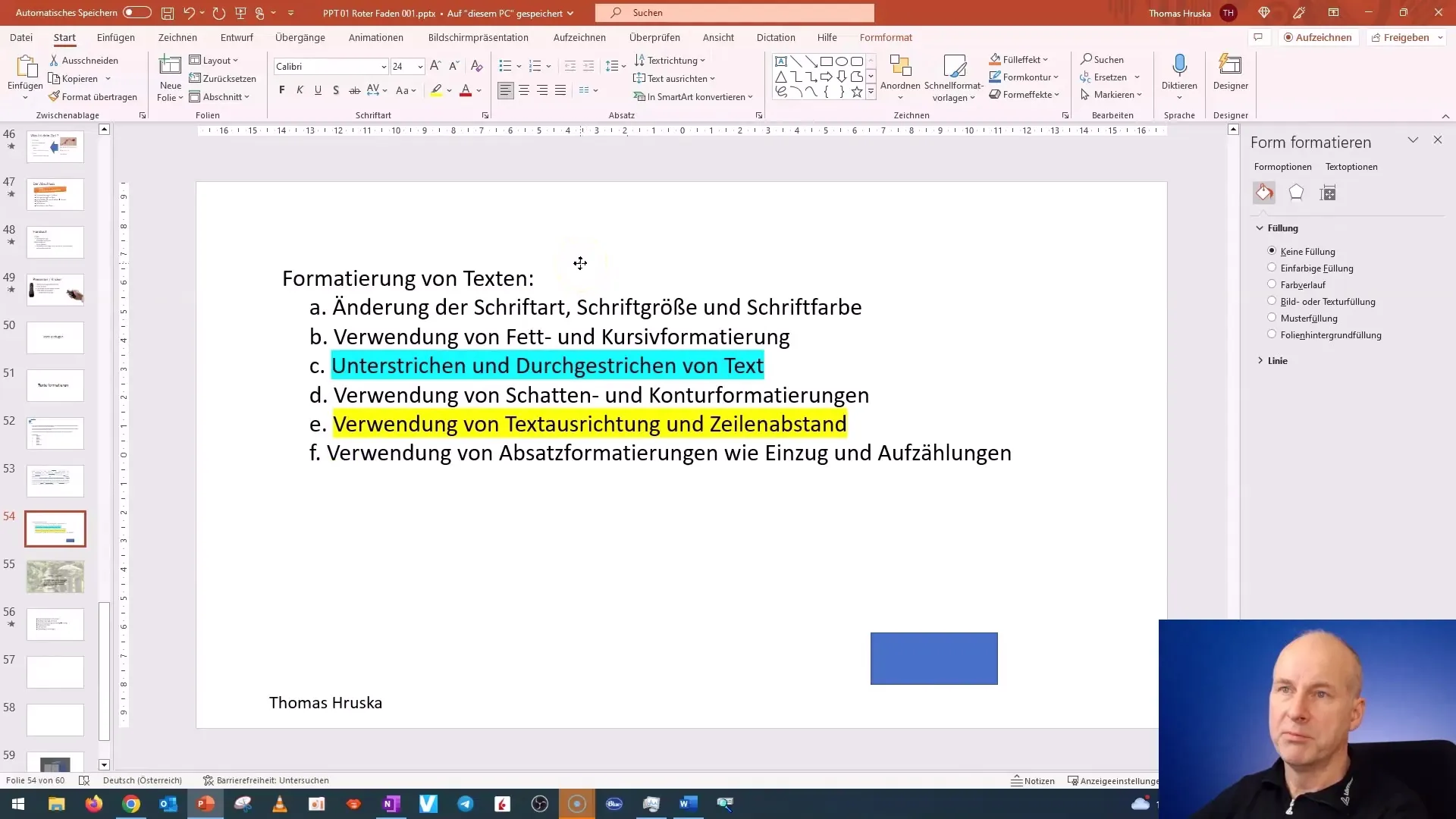 Formatarea eficientă a textului în PowerPoint - Așa se face corect