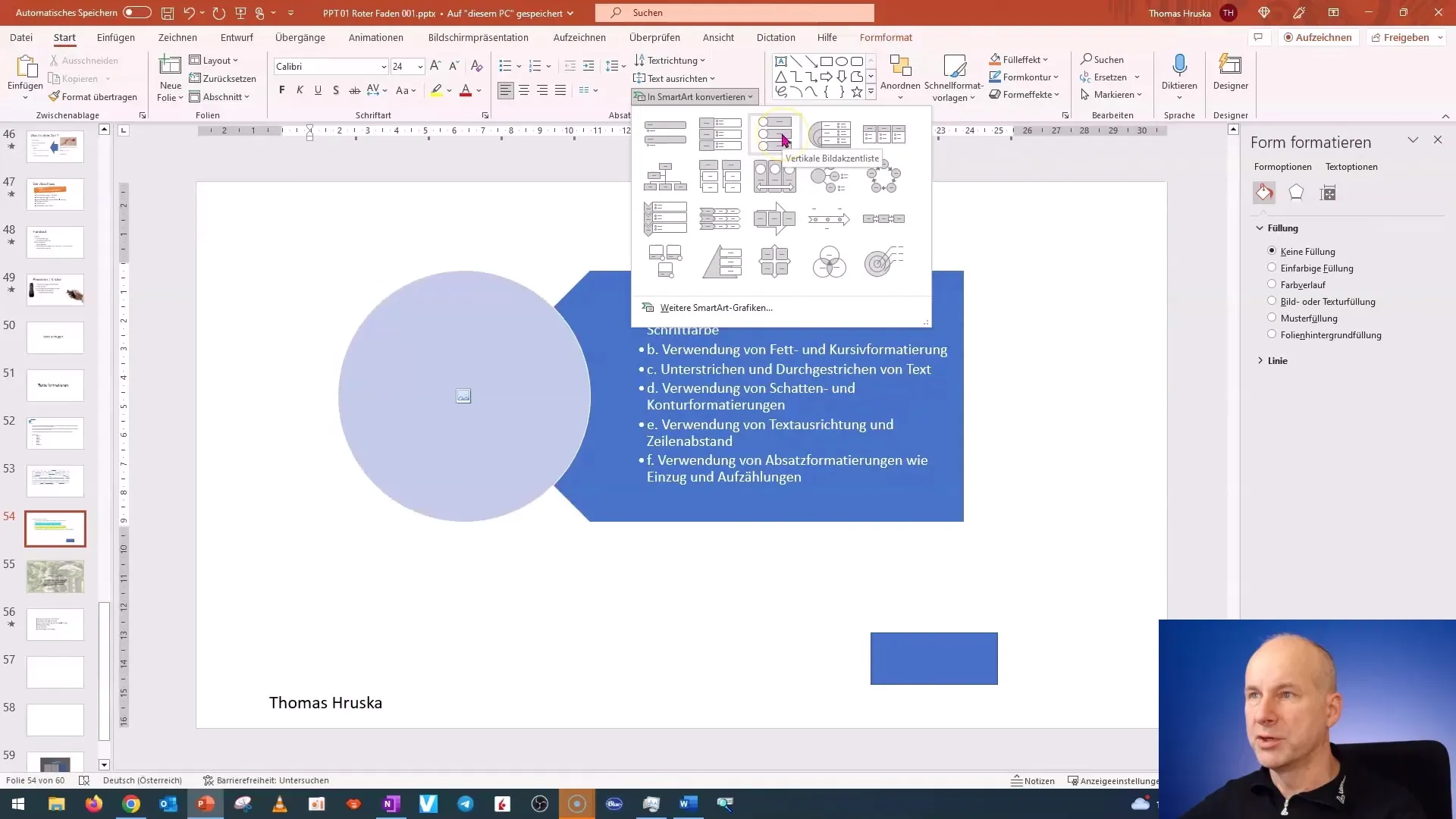 Formatarea eficientă a textului în PowerPoint - Așa faci corect