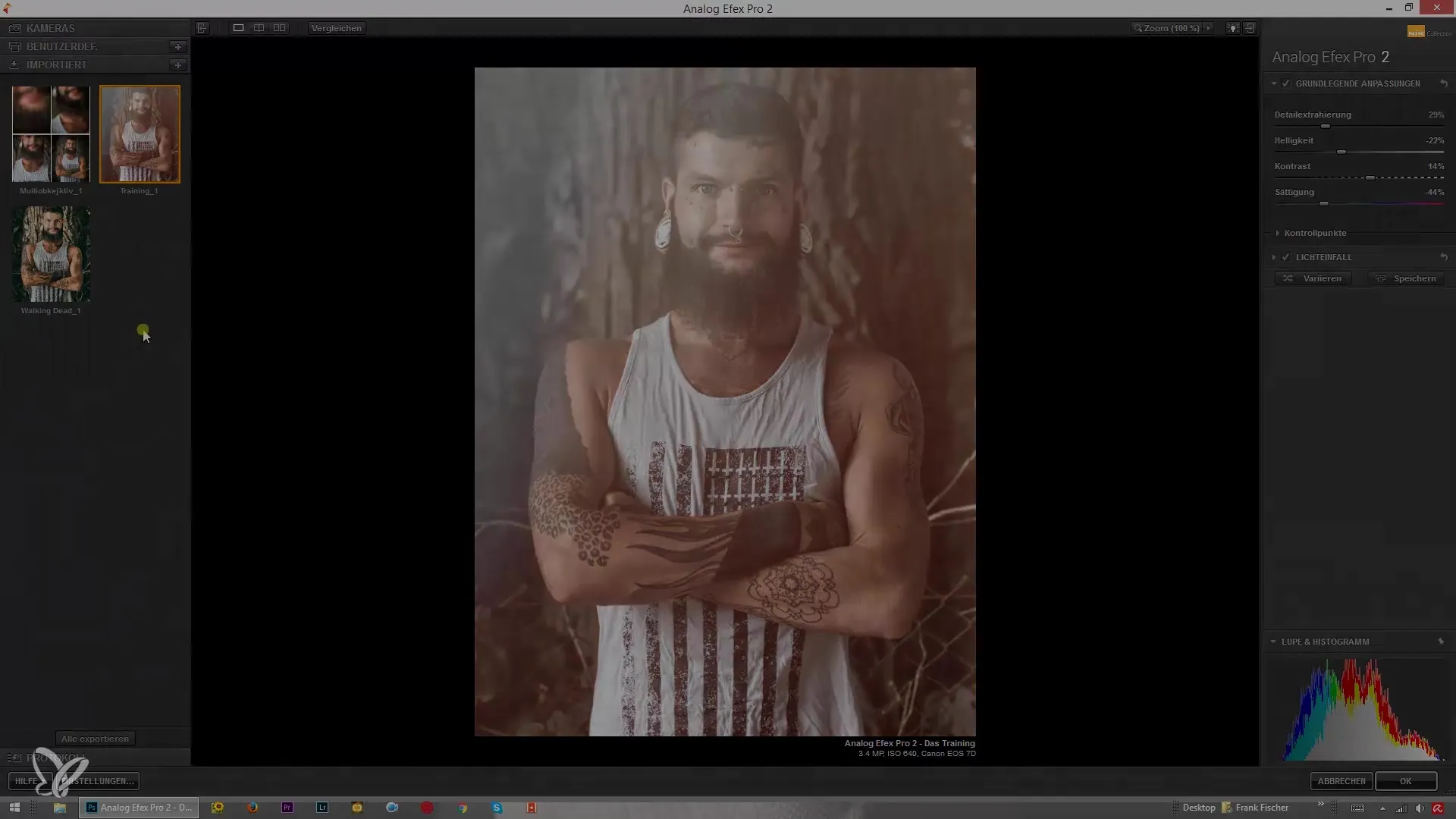 Optimización de Analog Efex Pro 2 - Guardar, Exportar e Importar Optimizar Analog Efex Pro 2 – Guardar, Exportar e Importar