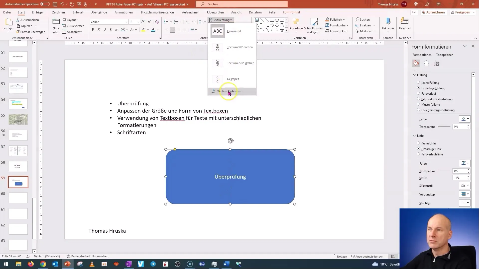 Abile utilizzo delle caselle di testo in PowerPoint