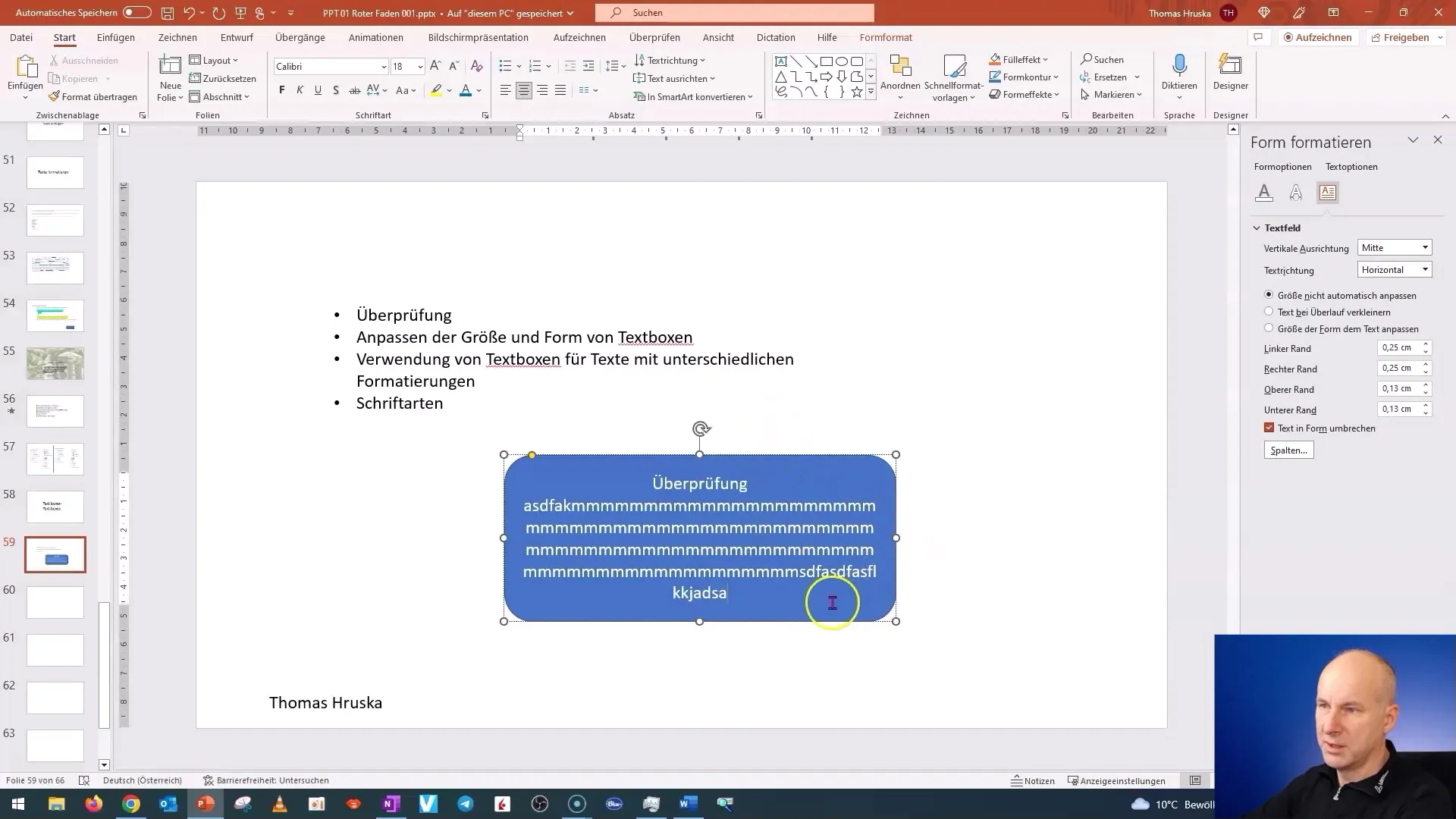 Abile utilizzo delle caselle di testo in PowerPoint