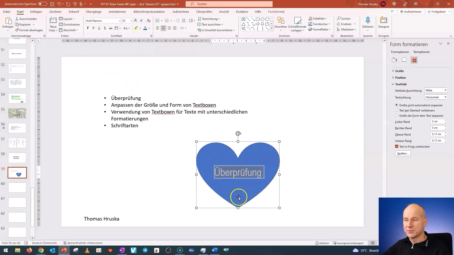 Abile utilizzo delle caselle di testo in PowerPoint