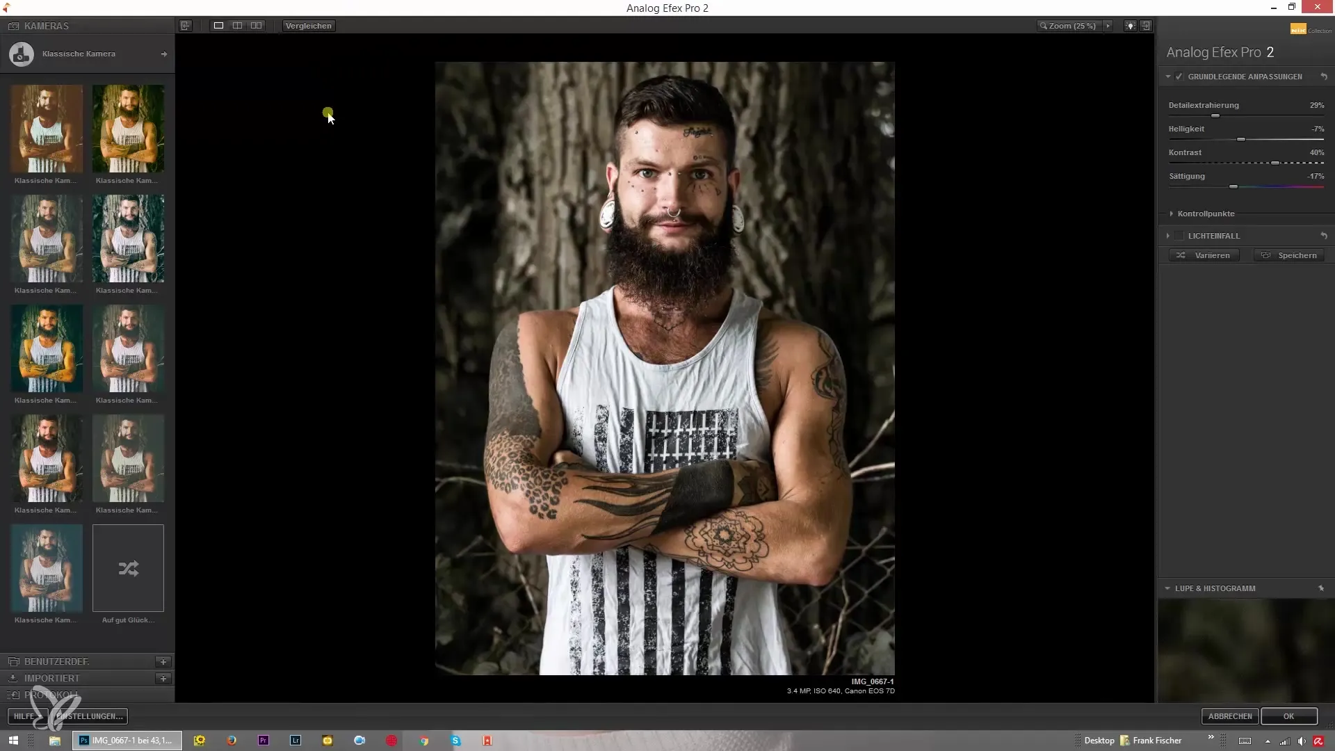 Analog Efex Pro 2 – Comparación antes-después fácil de utilizar Analog Efex Pro 2 – Comparación fácil de antes y después