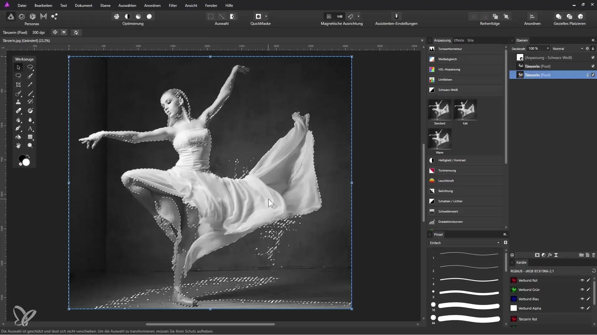 Cómo crear un ángel de Navidad con un aspecto metálico en Affinity Photo Cómo crear un ángel de Navidad con un aspecto metálico en Affinity Photo