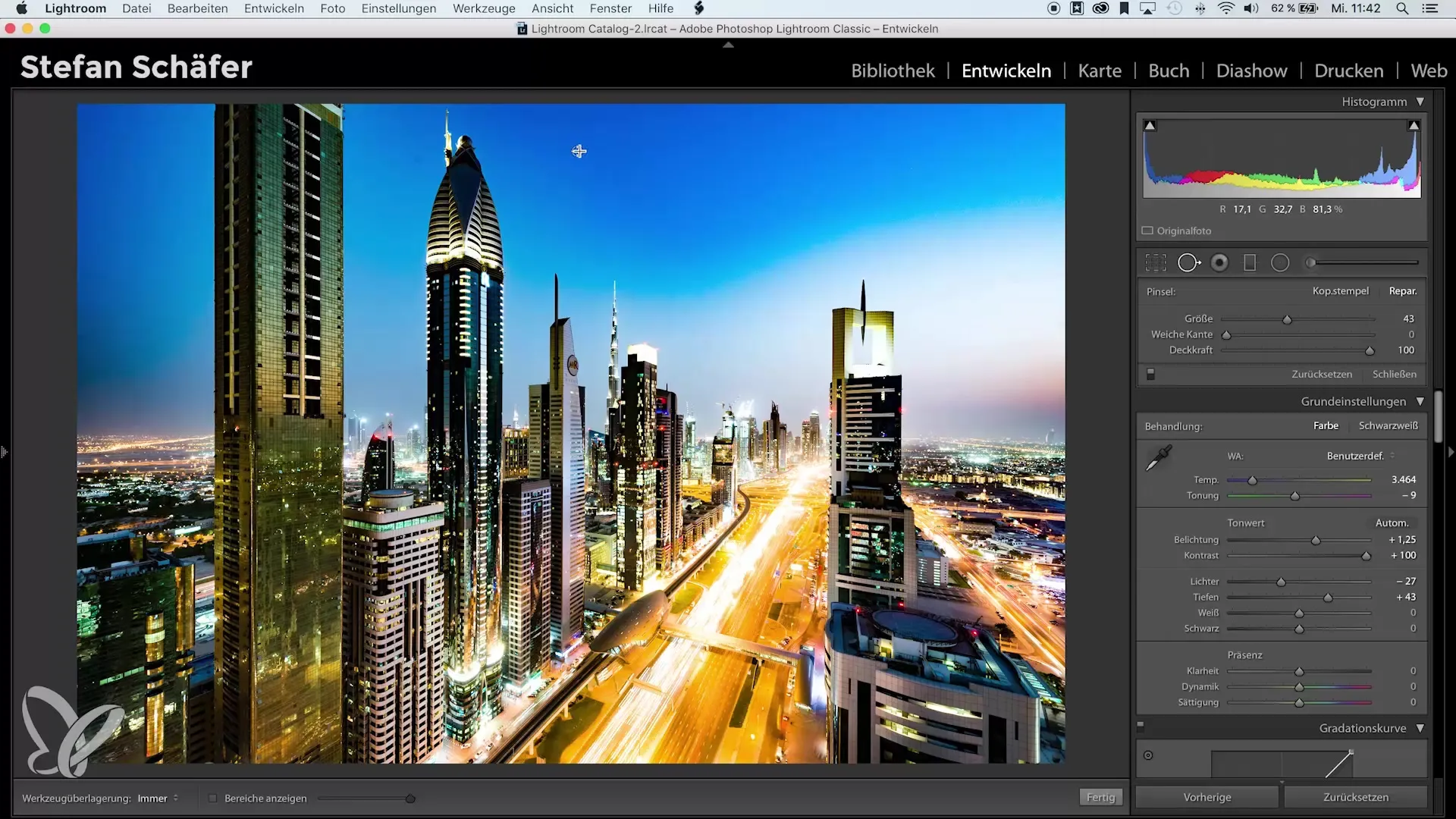 Sensorflecken effizient erkennen und entfernen in Lightroom Sensorflecken effizient erkennen und entfernen in Lightroom