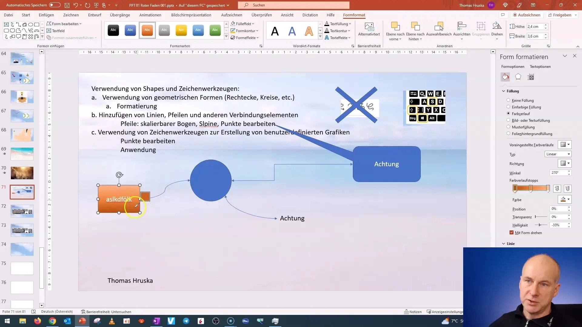 PowerPoint: Inserarea, formatarea și realizarea de legături pentru grafice