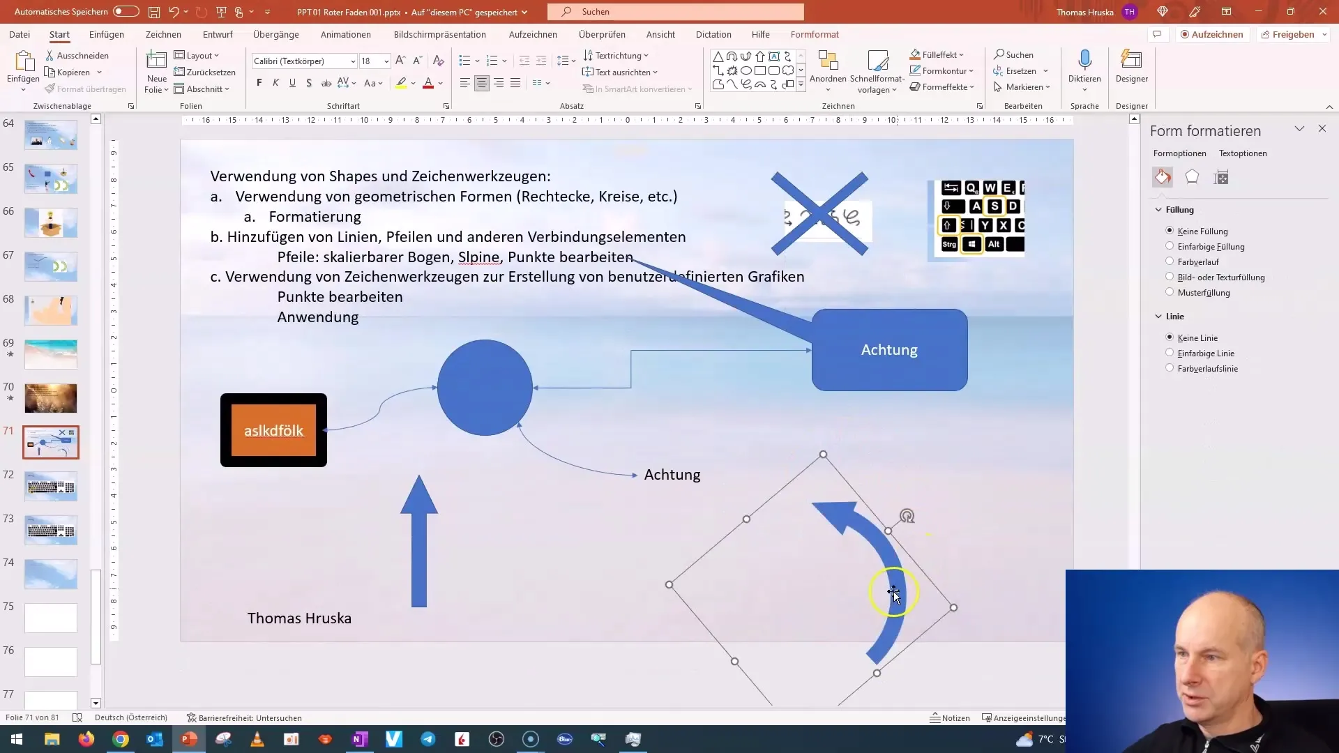 PowerPoint: Inserarea, formatarea și conectarea graficelor