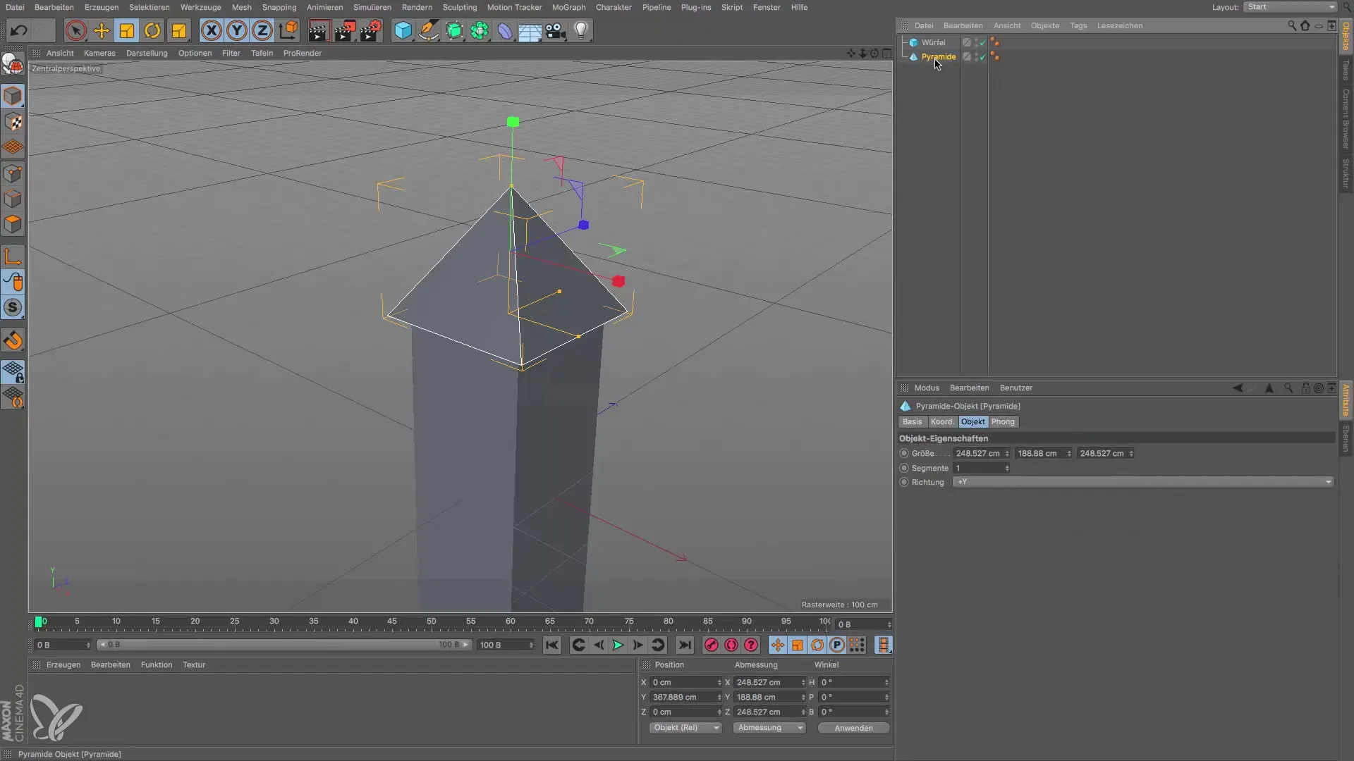 Déplacement, rotation et mise à l'échelle efficaces dans Cinema 4D Déplacement, rotation et mise à l'échelle efficaces dans Cinema 4D