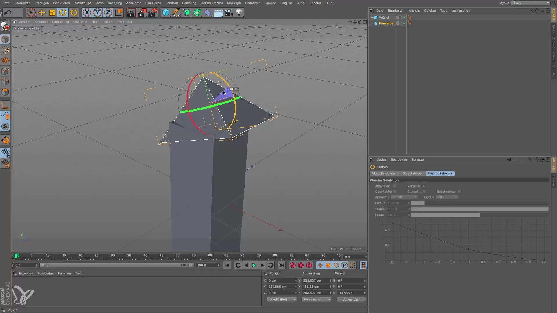 Déplacement, rotation et mise à l'échelle efficaces dans Cinema 4D Déplacement, rotation et mise à l'échelle efficaces dans Cinema 4D