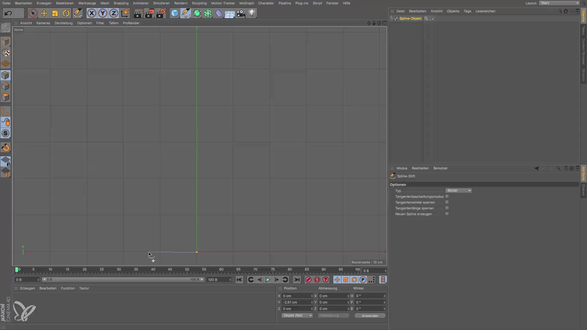 Crea una copa de vino con spline en Cinema 4D Crea una copa de vino con Spline en Cinema 4D
