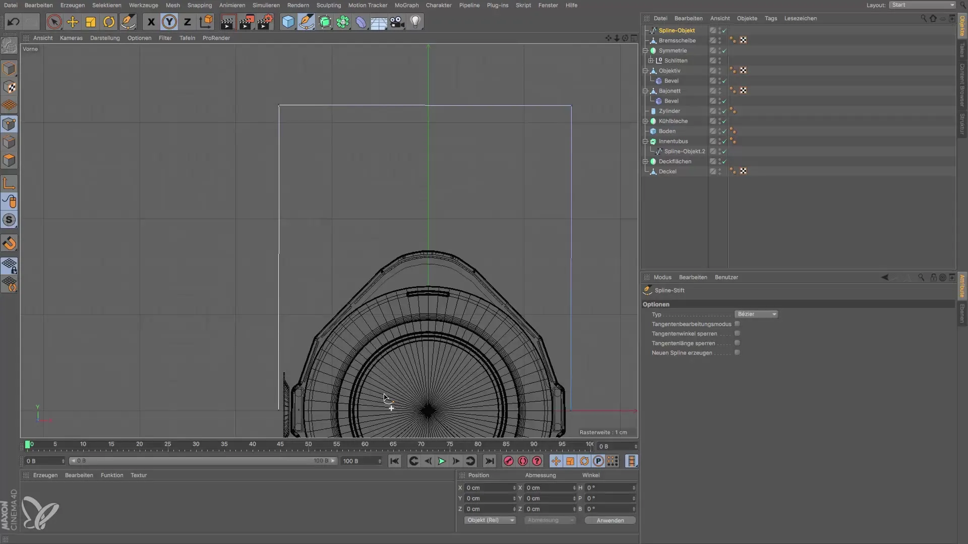 Crear un soporte para faros en Cinema 4D Crear un soporte para faros en Cinema 4D