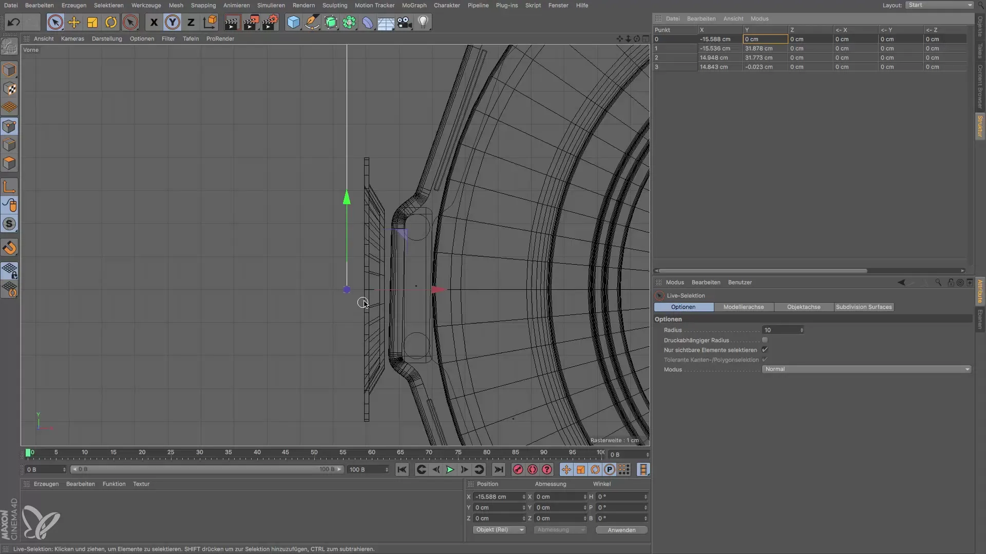 Crear un soporte para faros en Cinema 4D Crear un soporte para faros en Cinema 4D