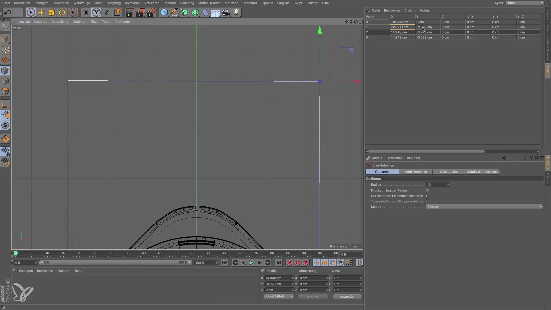 Crear soporte para faros en Cinema 4D Crear soporte para faros en Cinema 4D