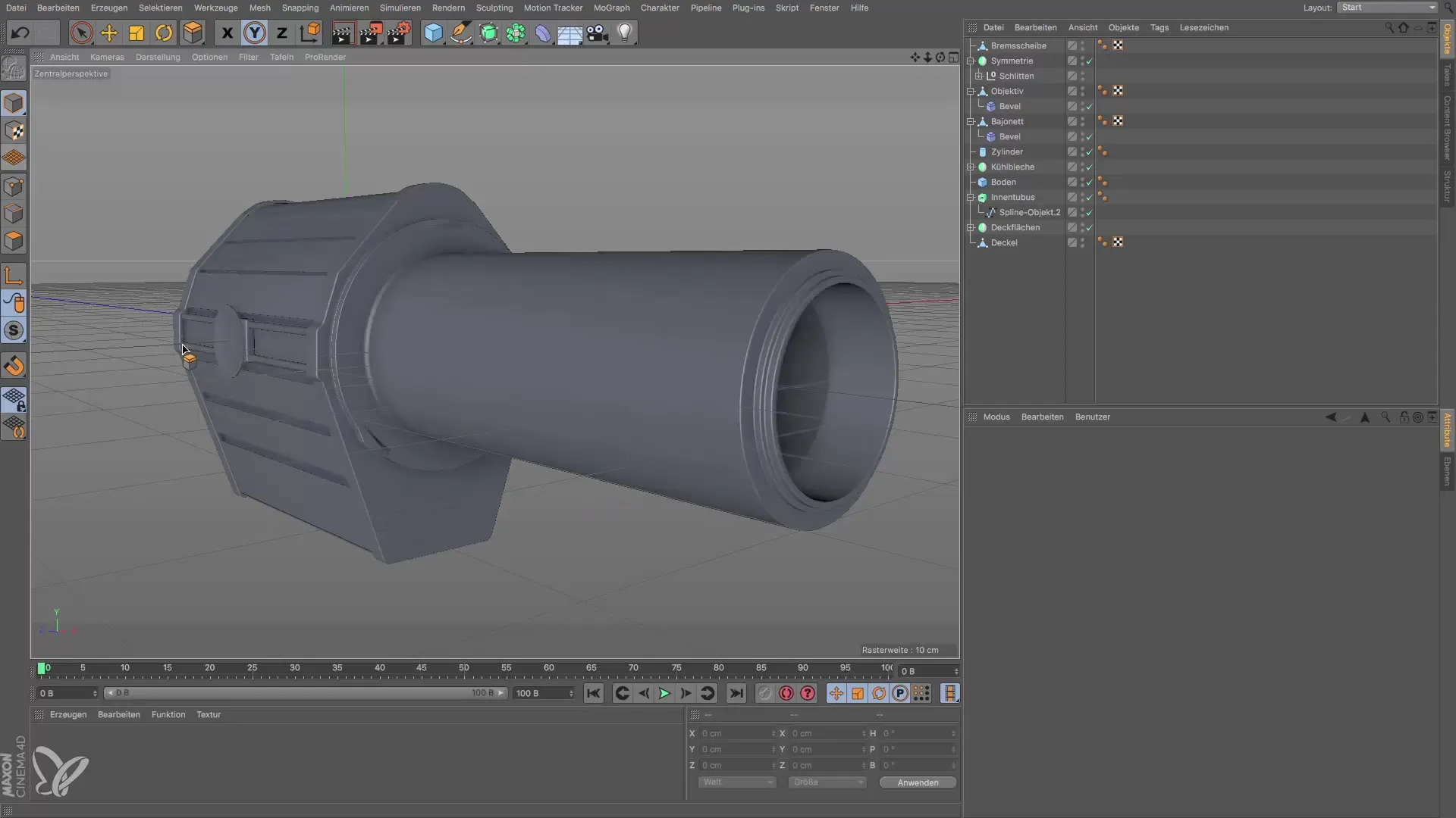 Crear un soporte para faros en Cinema 4D Crear un soporte para faros en Cinema 4D