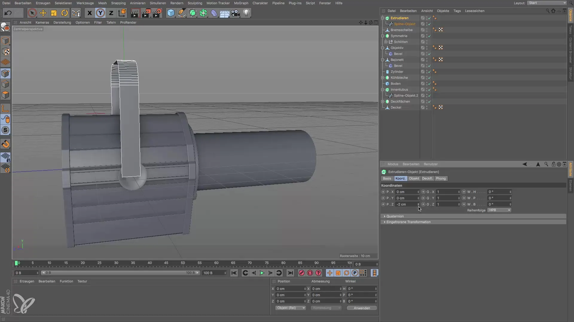 Crear soporte para faros en Cinema 4D Crear soportes para faros en Cinema 4D