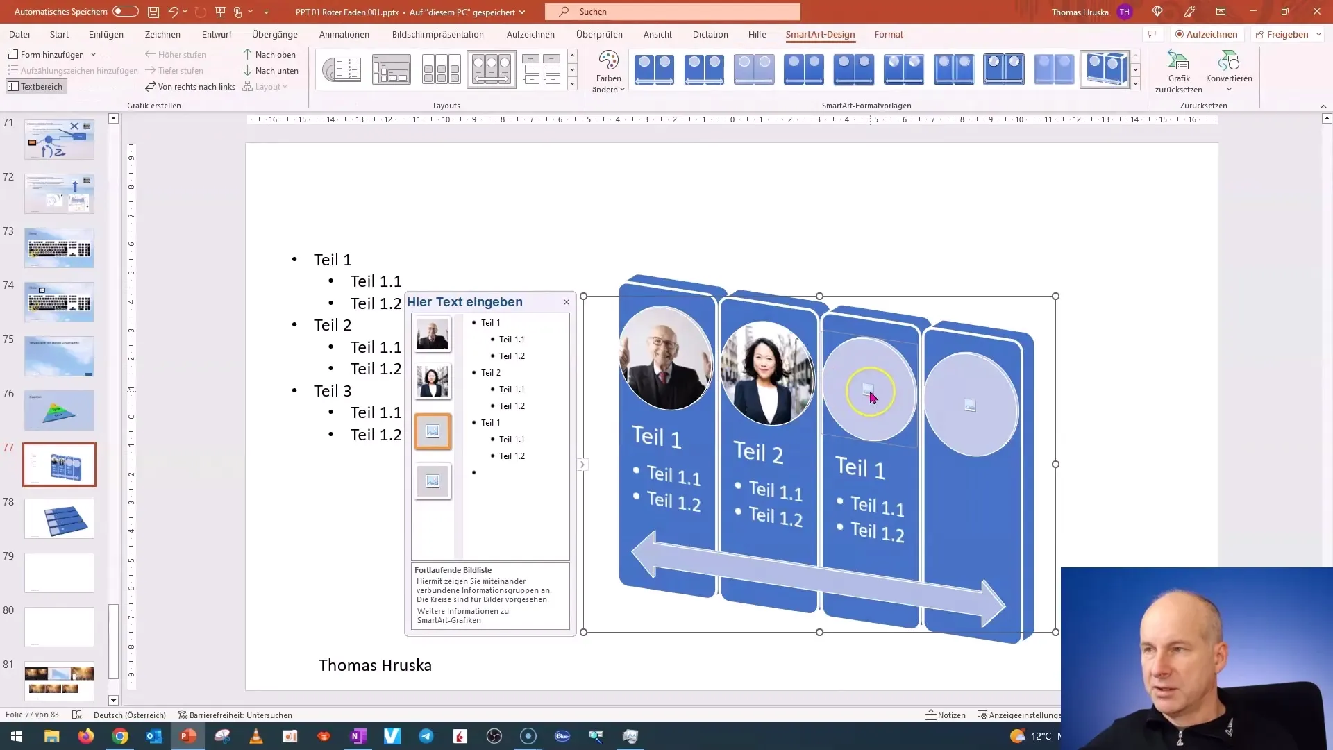 Uso efficiente di SmartArt in PowerPoint