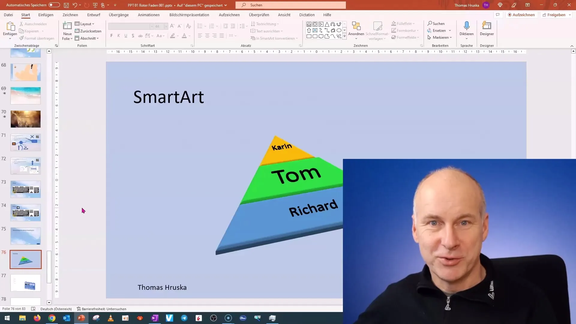 Utilizzo efficiente di SmartArt in PowerPoint