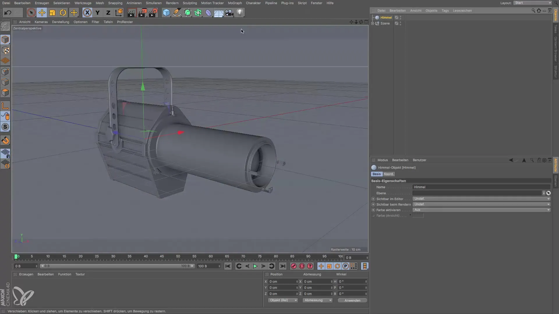 Realistische HDRI-Implementierung in Cinema 4D Realistische HDRI-Implementierung in Cinema 4D