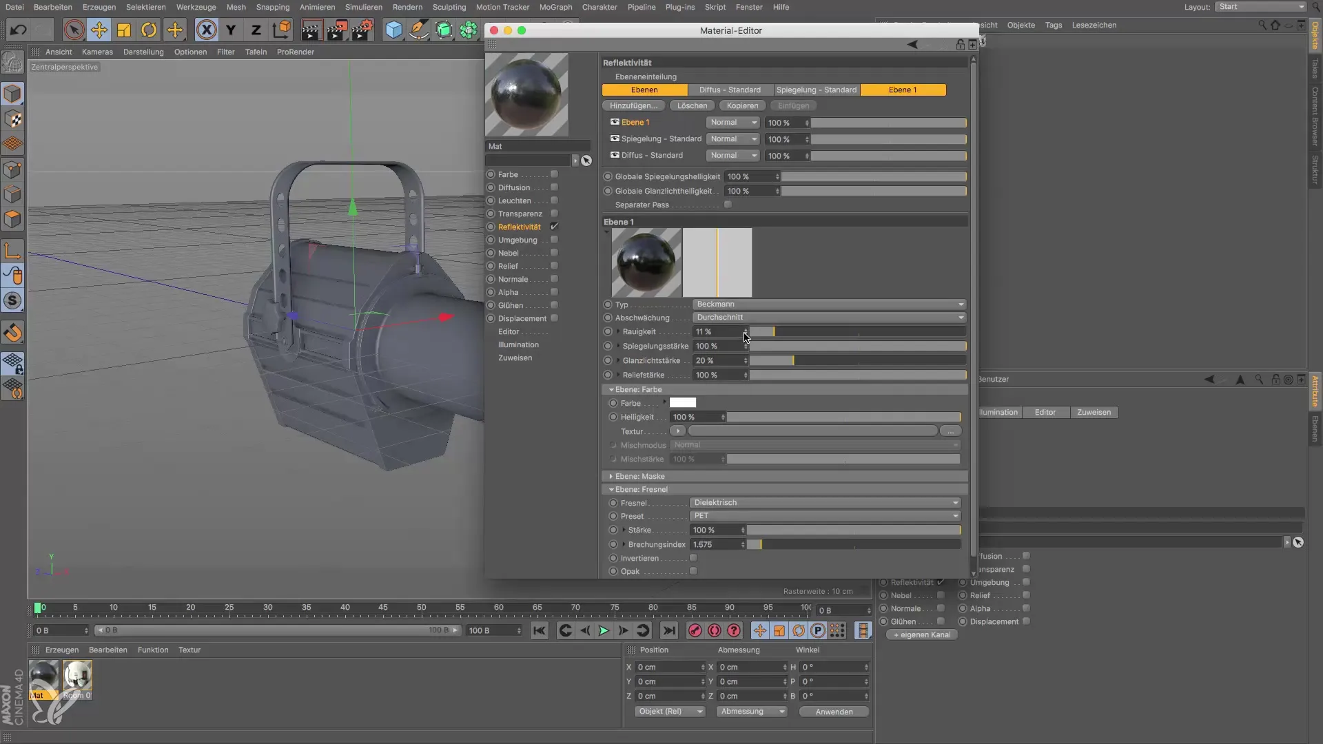 Crear materiales estándar realistas en Cinema 4D Crear materiales estándar realistas en Cinema 4D