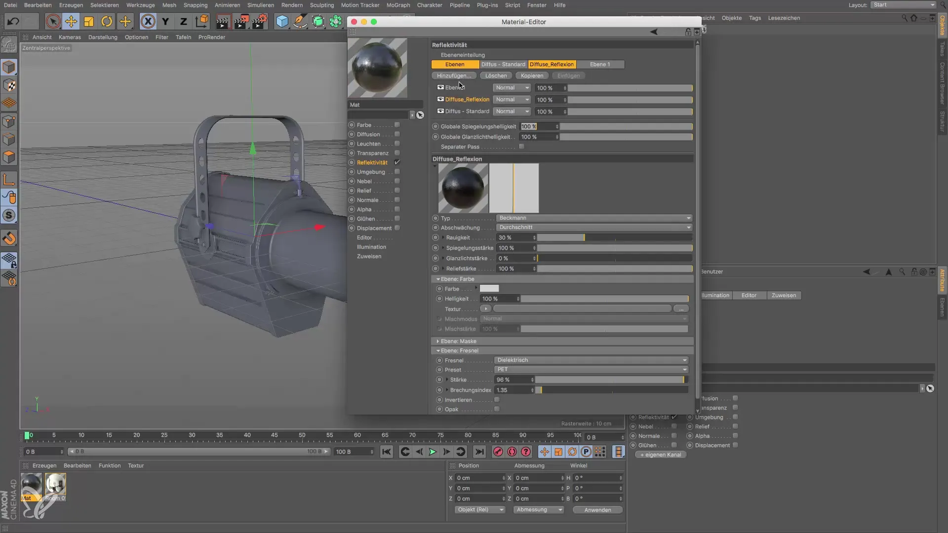 Crear materiales estándar realistas en Cinema 4D Crear materiales estándar realistas en Cinema 4D