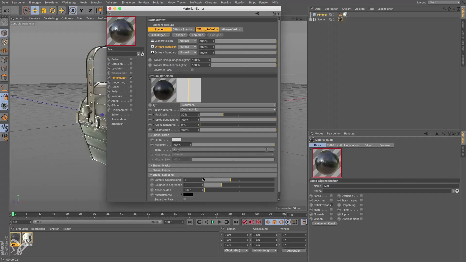 Crear materiales estándar realistas en Cinema 4D Crear materiales estándar realistas en Cinema 4D
