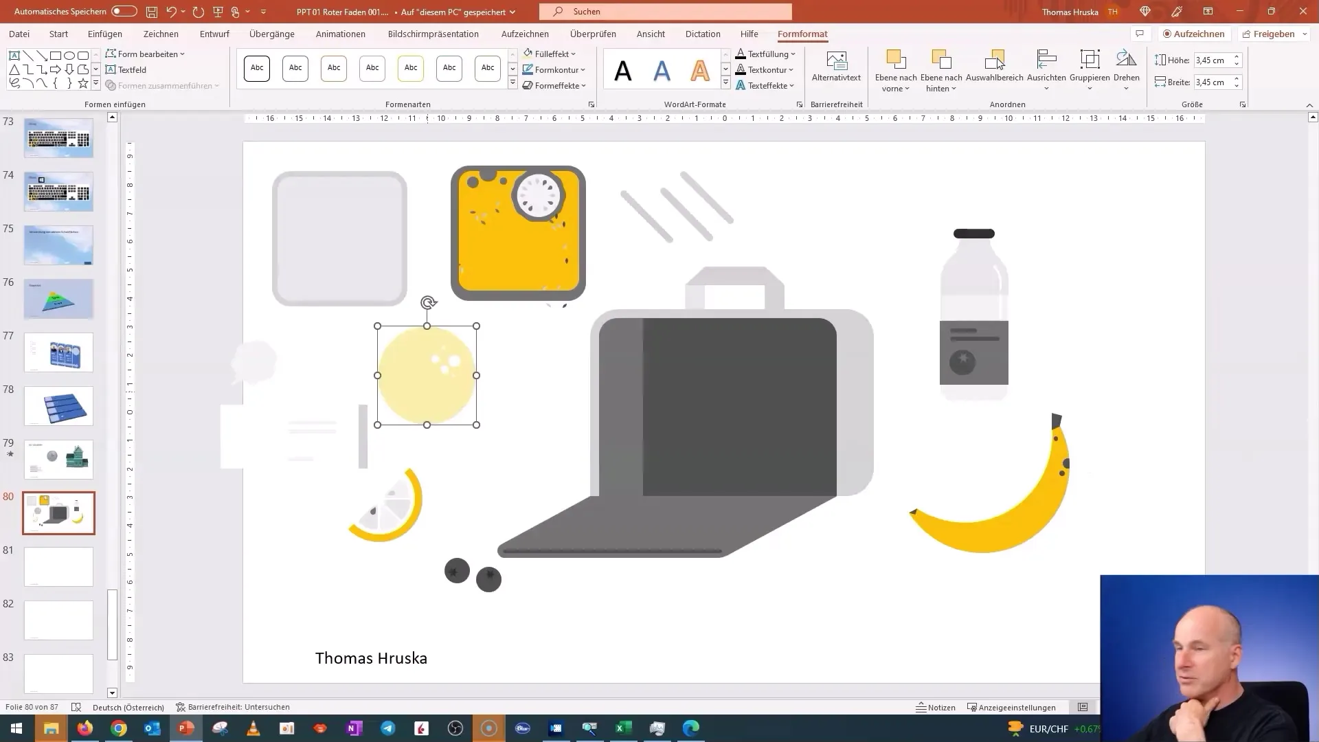 Sfaturi pentru PowerPoint: ajustarea graficelor 2D și utilizarea trucului cu pipeta