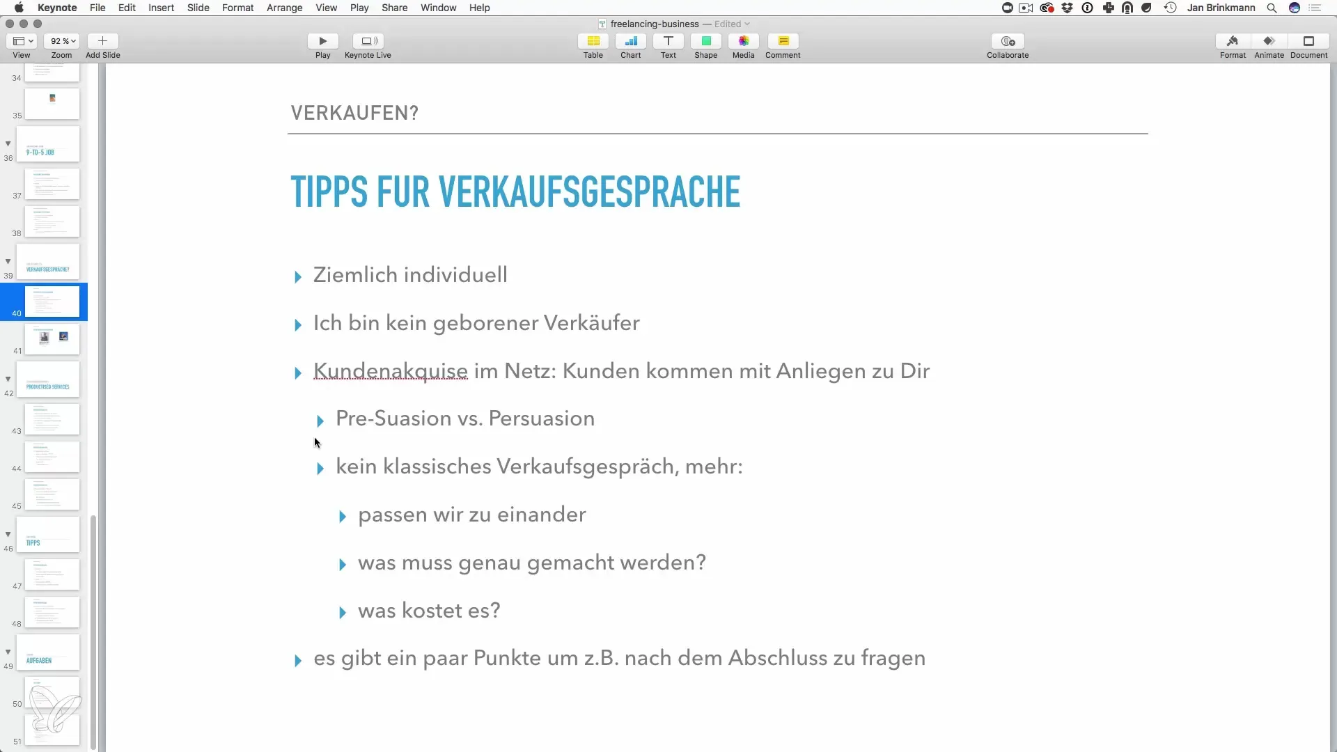Succesvolle verkoopgesprekken voor freelancers vormgeven Succesvolle verkoopgesprekken voor freelancers opzetten
