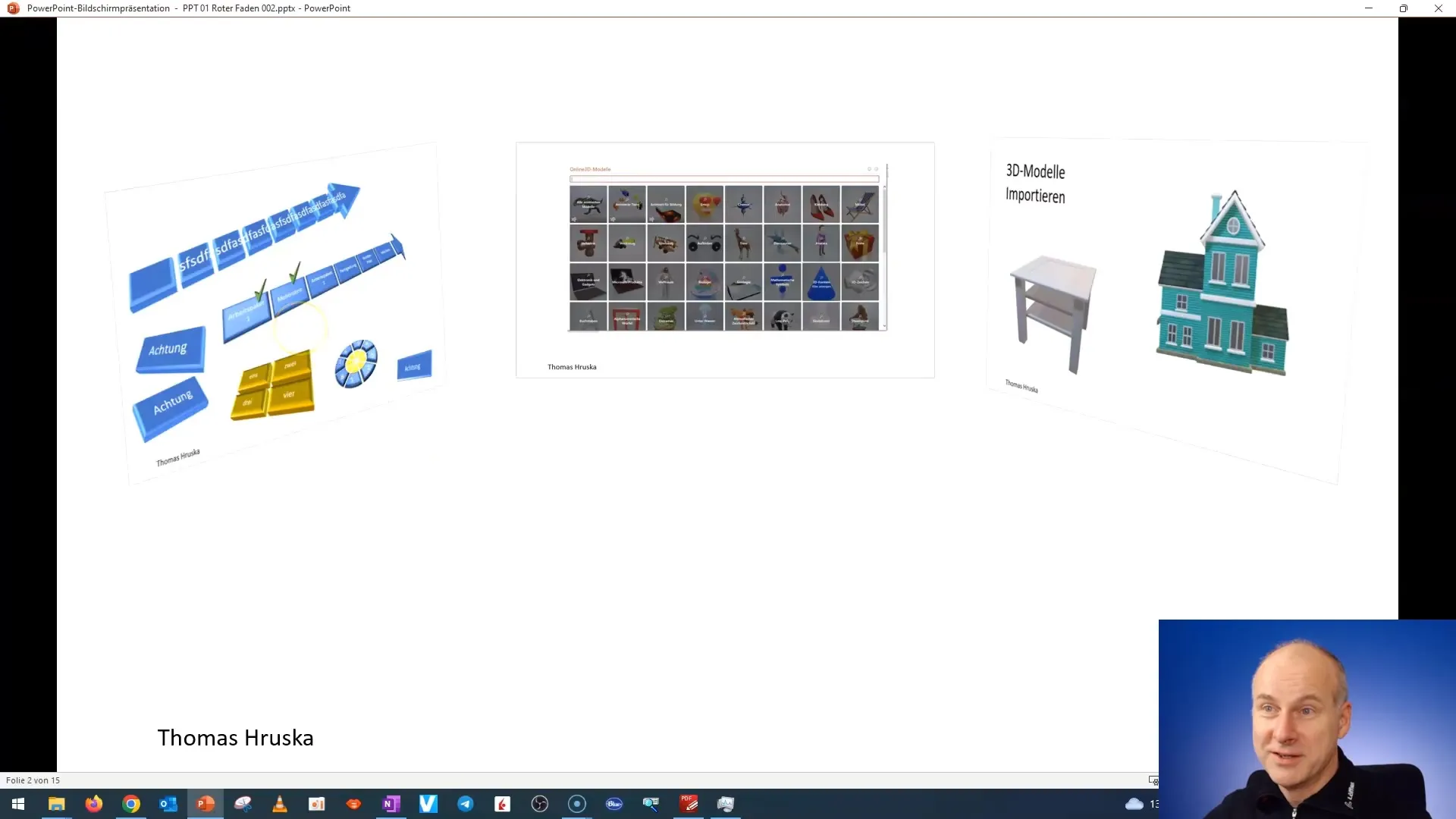 Creazione e utilizzo di modelli 3D in PowerPoint