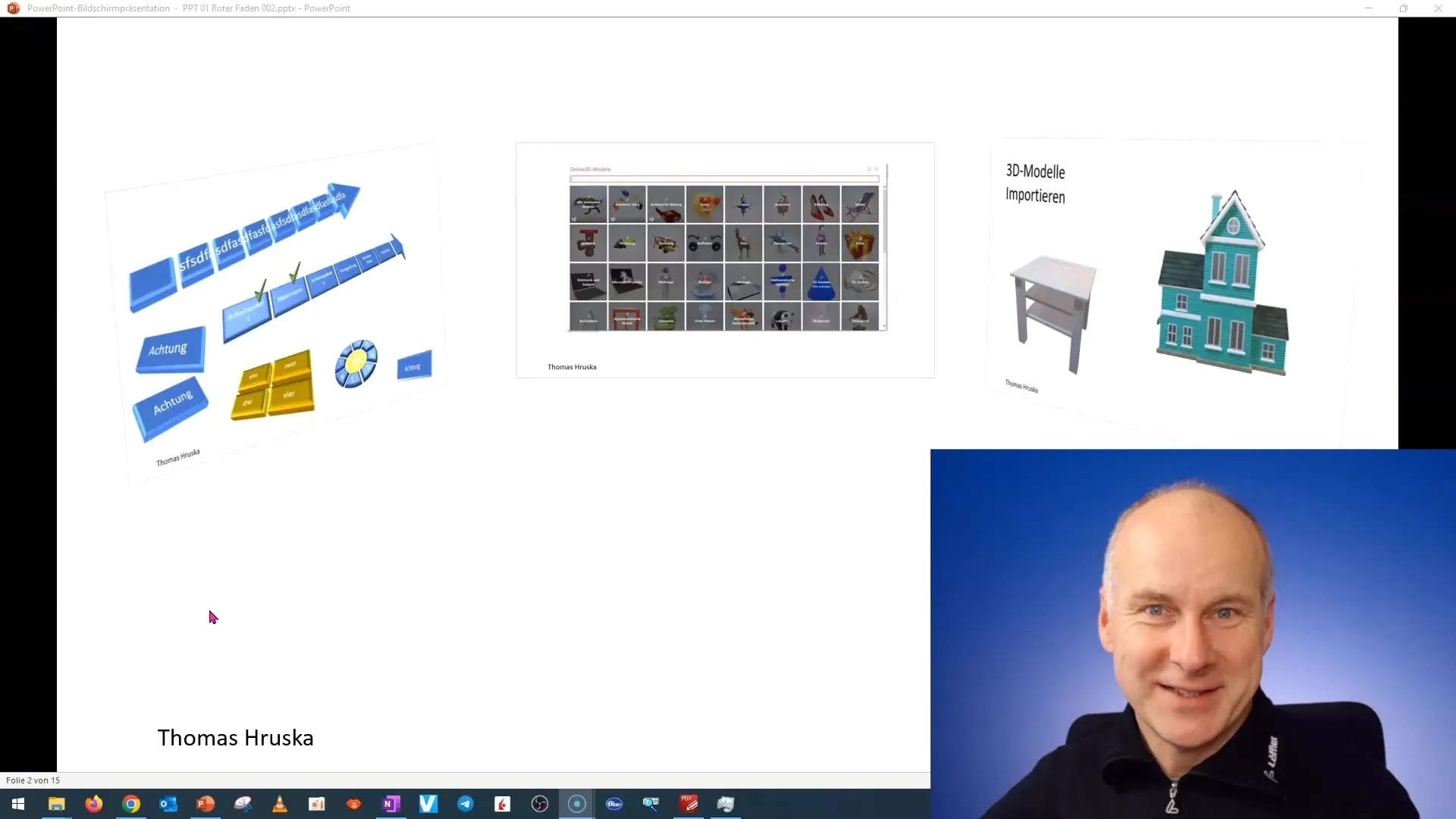 Creazione e utilizzo di modelli 3D in PowerPoint
