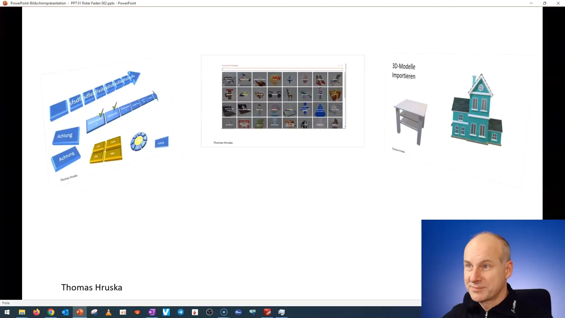 Creazione e utilizzo di modelli 3D in PowerPoint