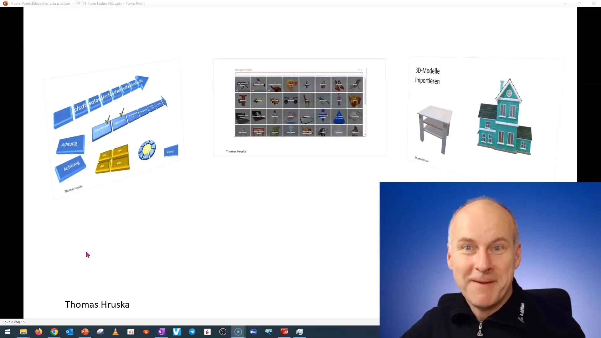 Creazione e utilizzo di modelli 3D in PowerPoint