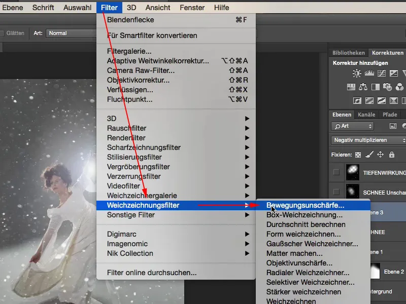 Внешний вид и стили с помощью Photoshop - Частицы