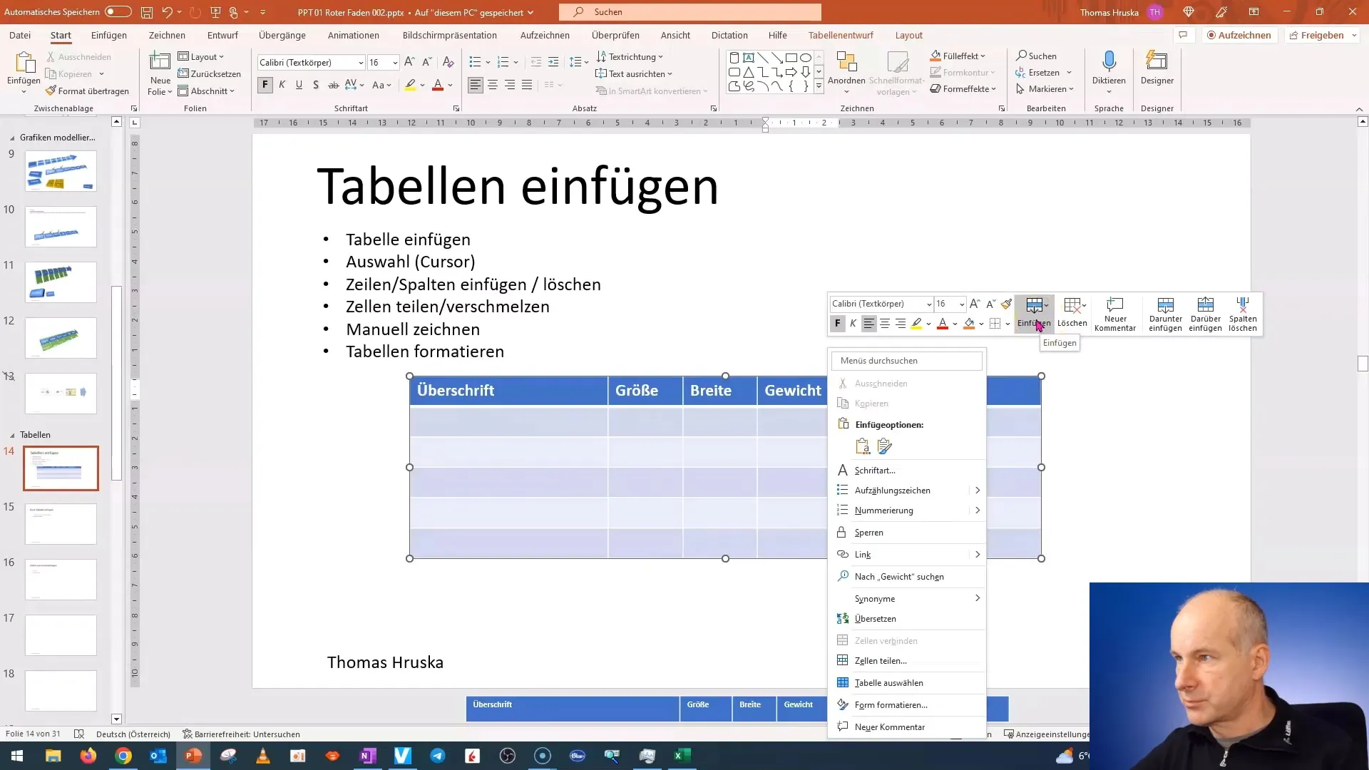 PowerPoint: Inserire e modificare tabelle in modo efficiente