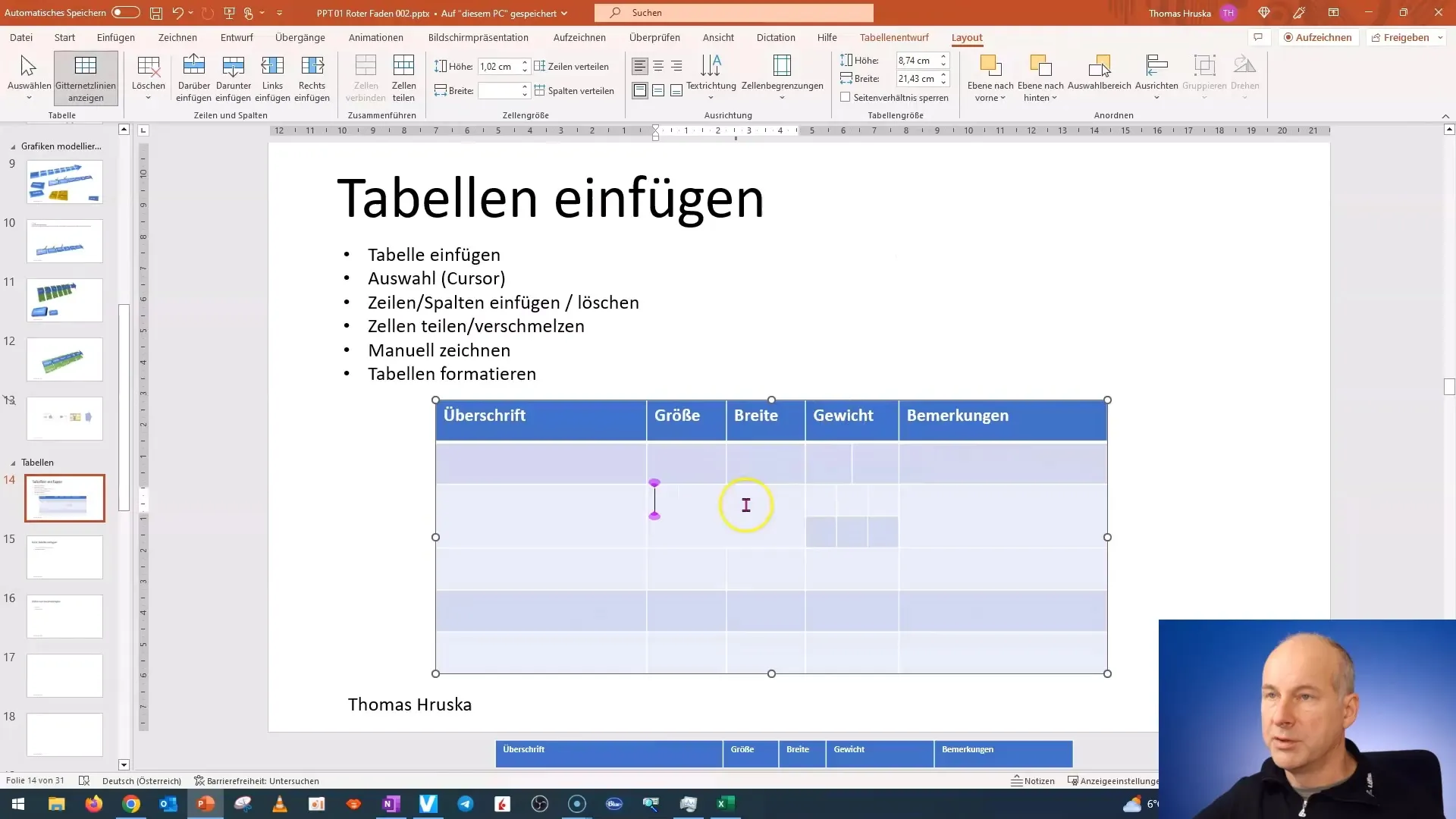 PowerPoint: Inserire e modificare tabelle in modo efficiente