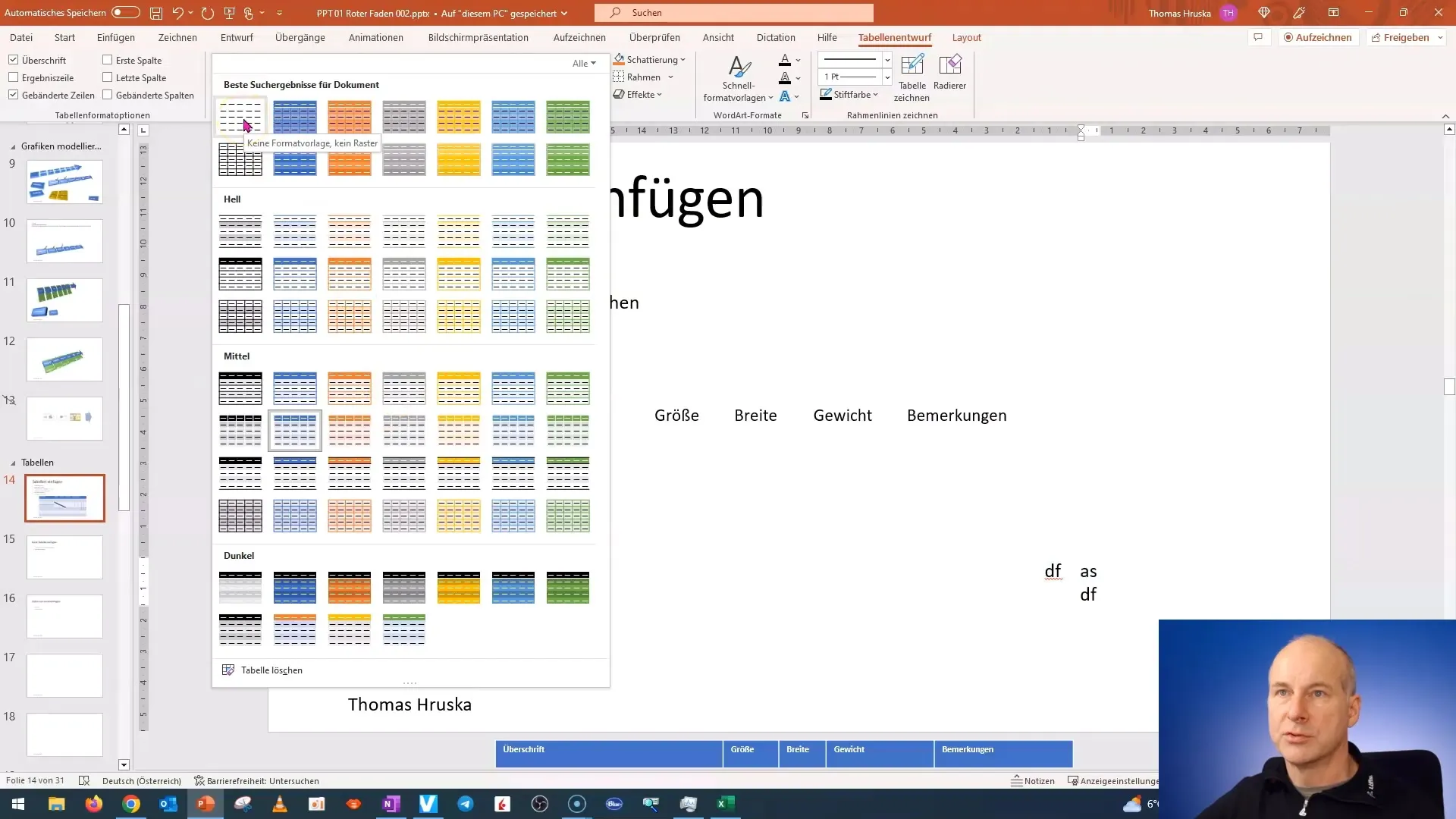 PowerPoint: Inserire e modificare tabelle in modo efficiente