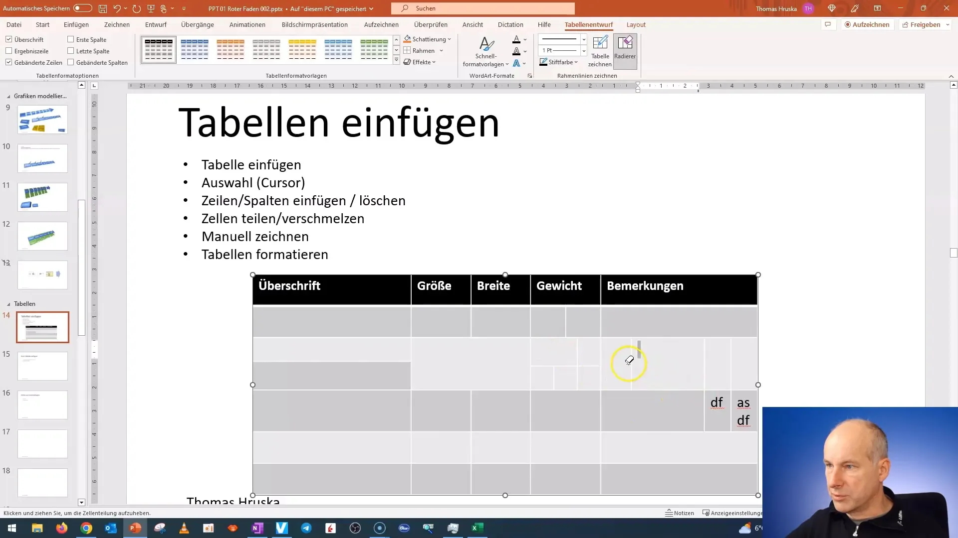 PowerPoint: Inserire e modificare tabelle in modo efficiente