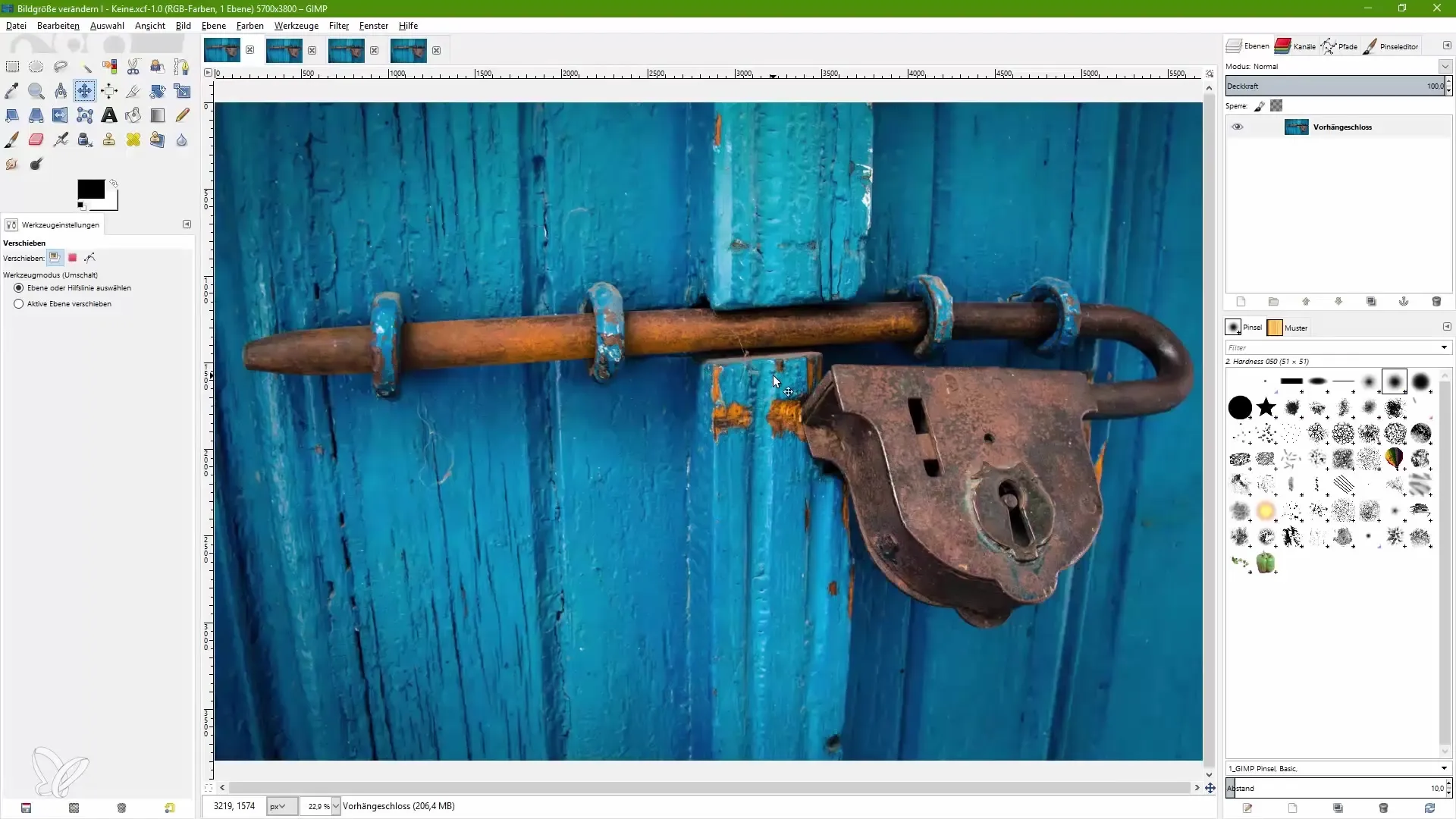 GIMP: Aumentar y reducir imágenes GIMP: Aumentar y reducir imágenes