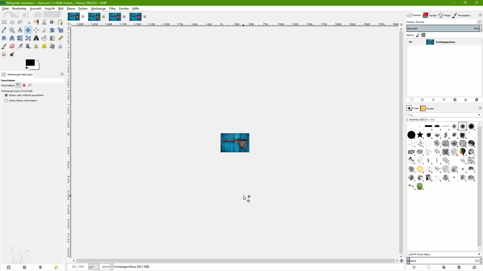 GIMP: Aumentar y reducir imágenes GIMP: Aumentar y disminuir imágenes