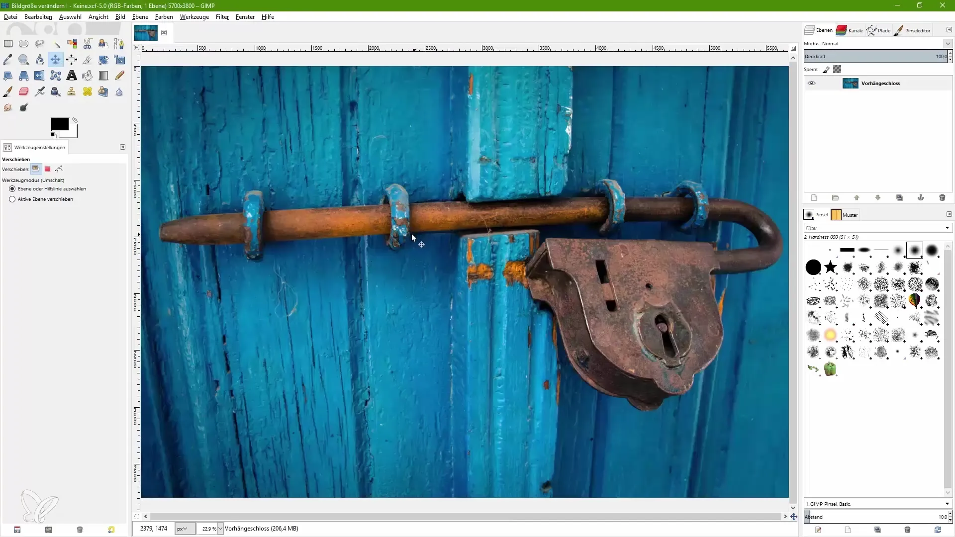GIMP: Ampliar y reducir imágenes GIMP: Aumentar y disminuir imágenes