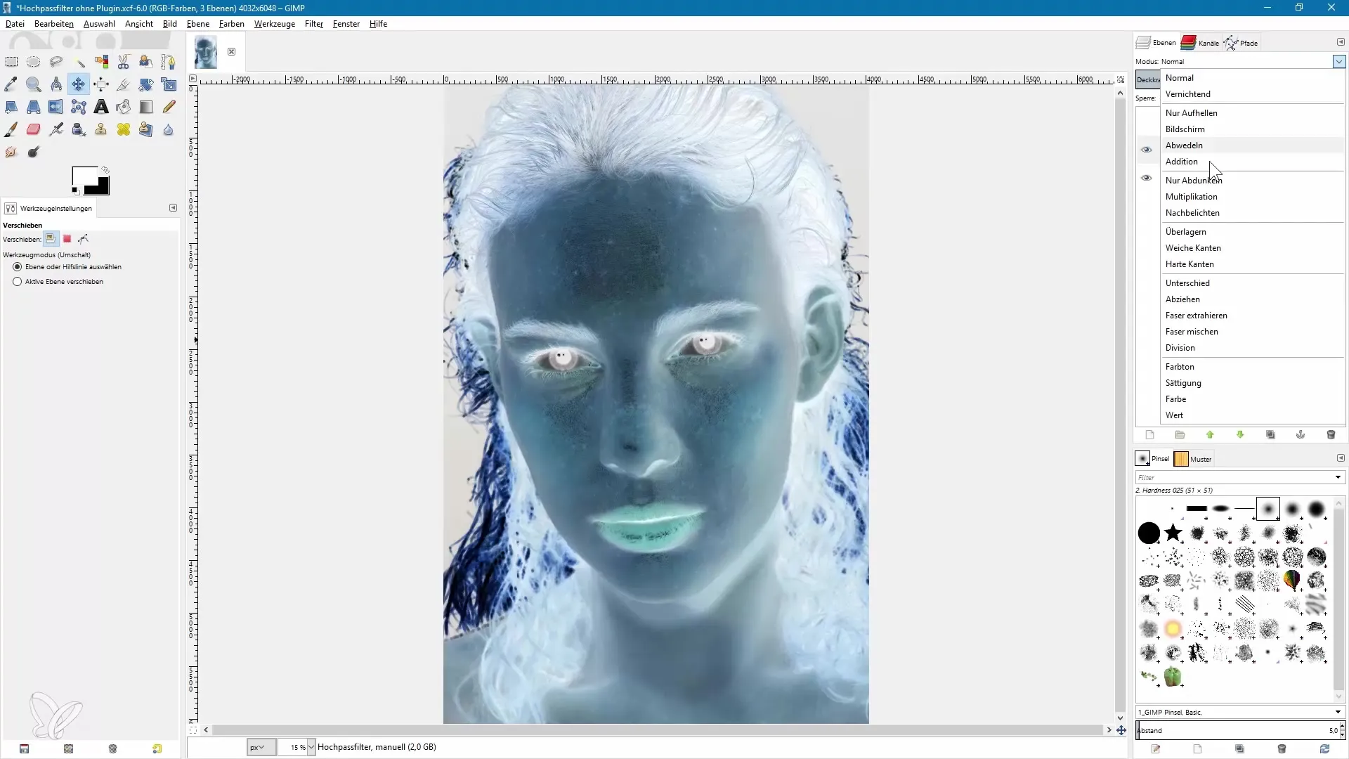 Aplicar un filtro de paso alto en GIMP sin plugin – pasos sencillos Aplicar un filtro de paso alto en GIMP sin plugin - pasos sencillos