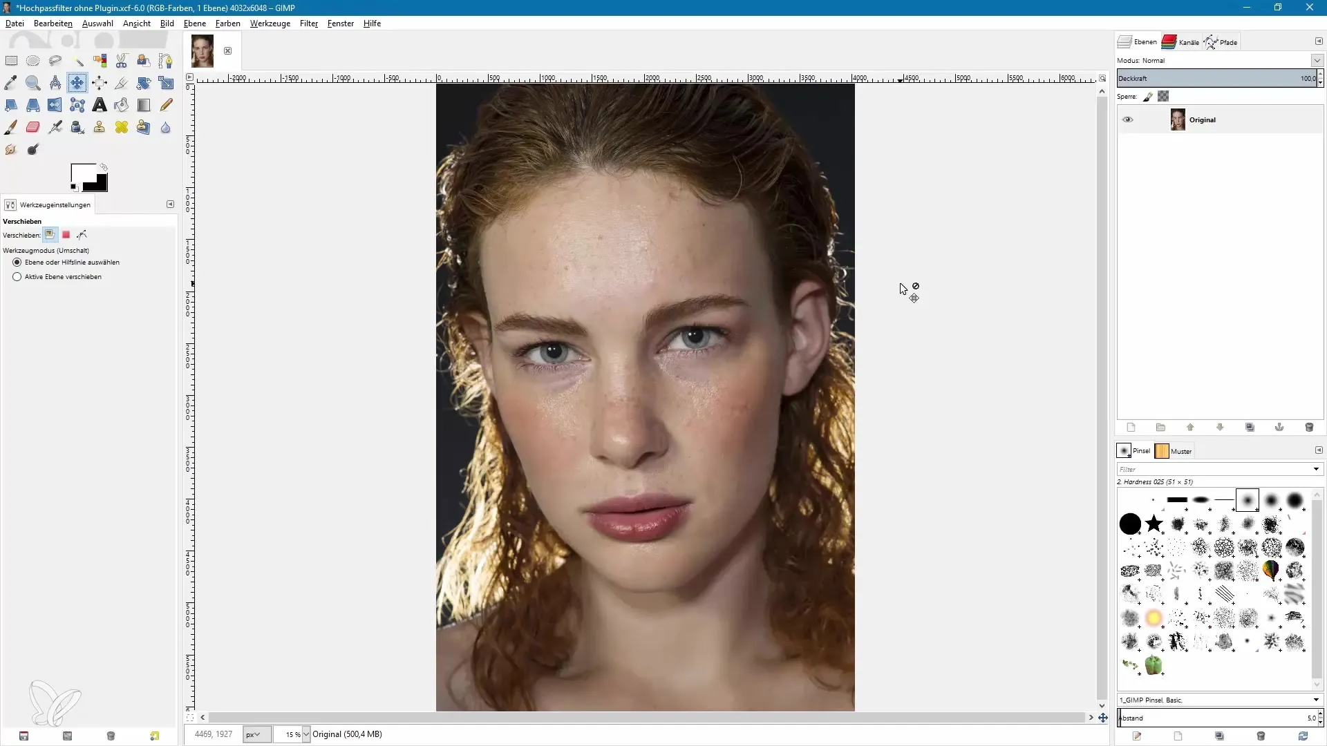 Aplicar un filtro de paso alto en GIMP sin plugin - pasos sencillos Aplicar un filtro pasa altas en GIMP sin plugin – pasos sencillos