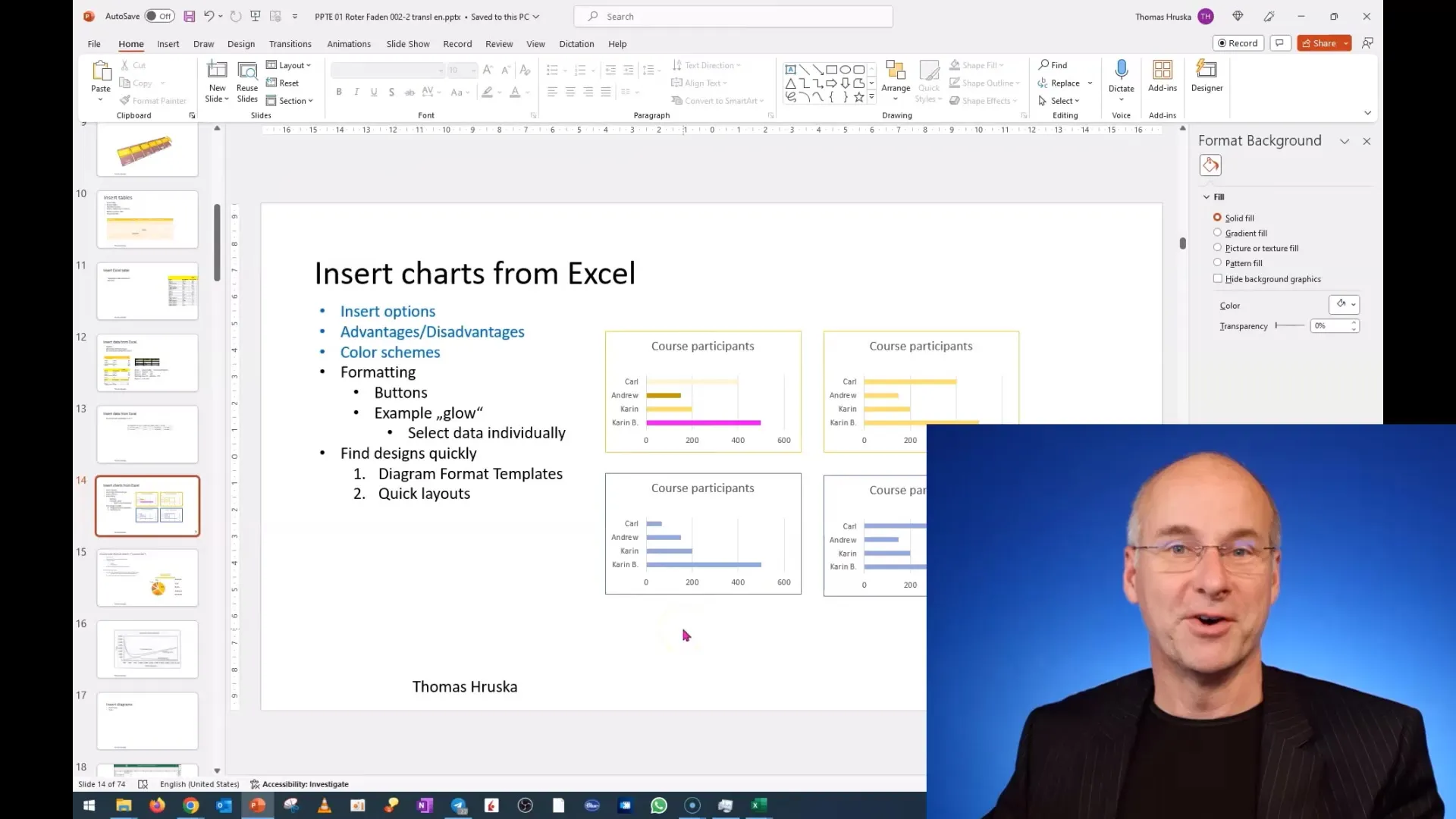 Curs PowerPoint: Cum să eviți riscurile la încorporarea de date
