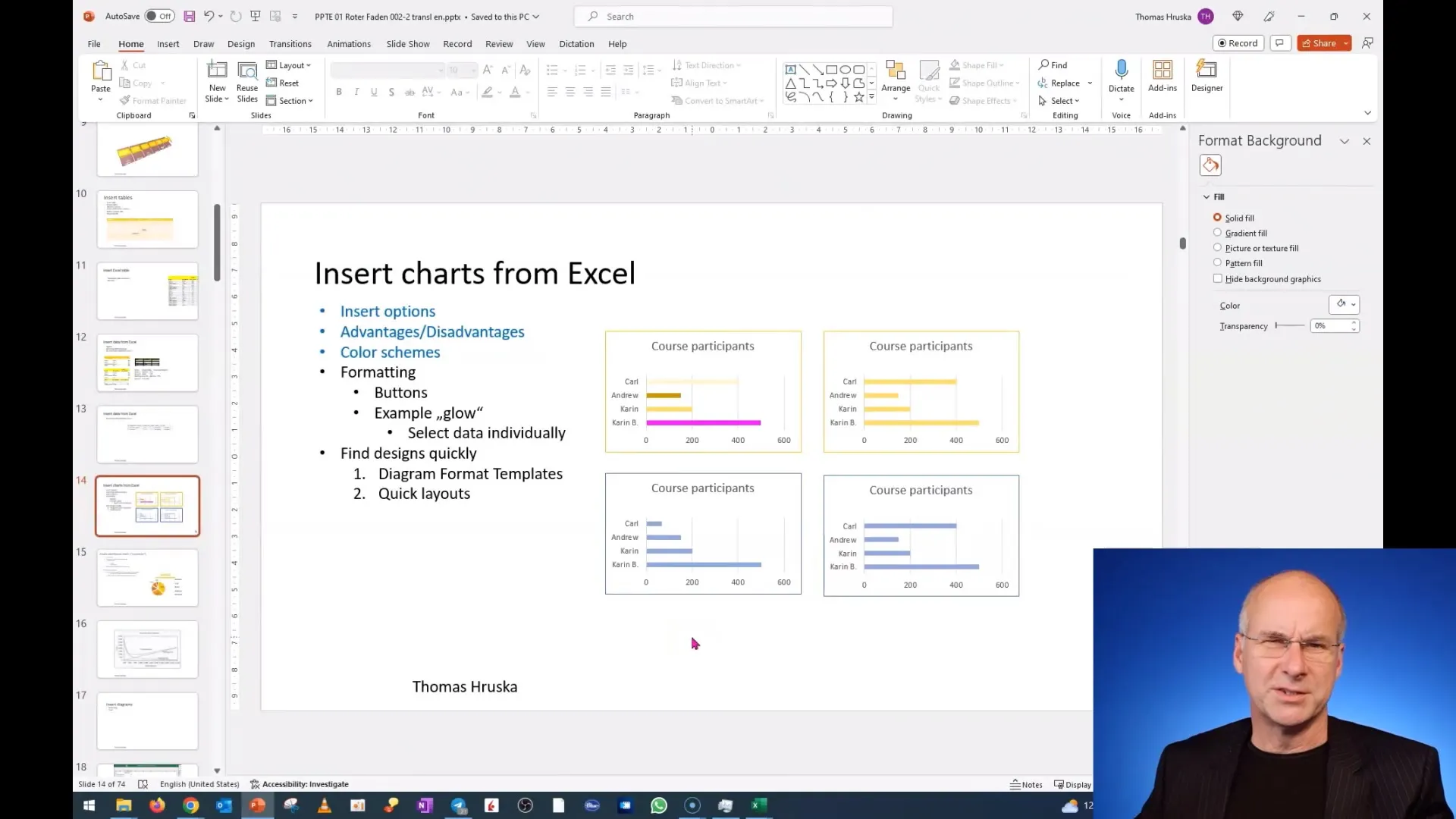 Curs PowerPoint: Cum să eviți riscurile la încorporarea datelor