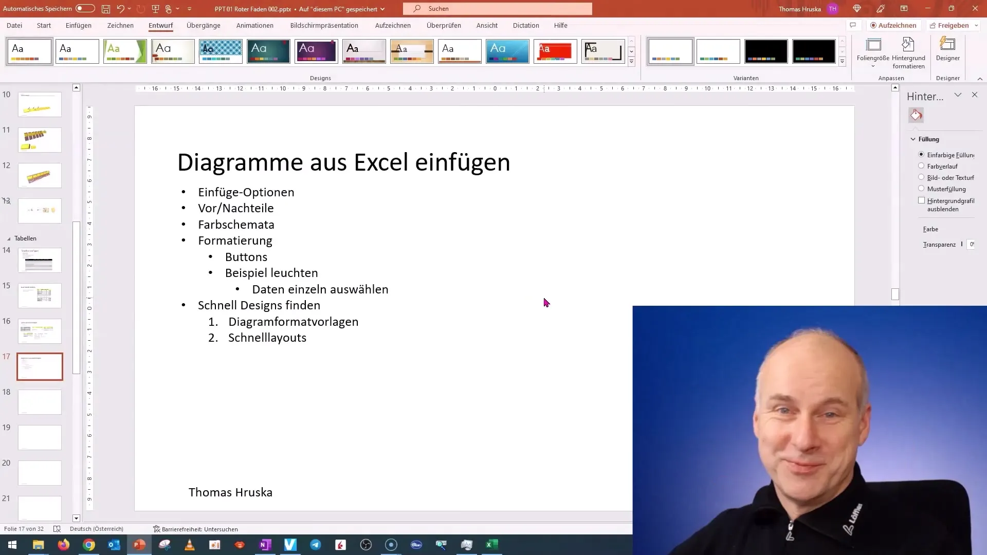 Inserire diagrammi in PowerPoint in modo efficiente e utilizzare schemi di colori ottimali